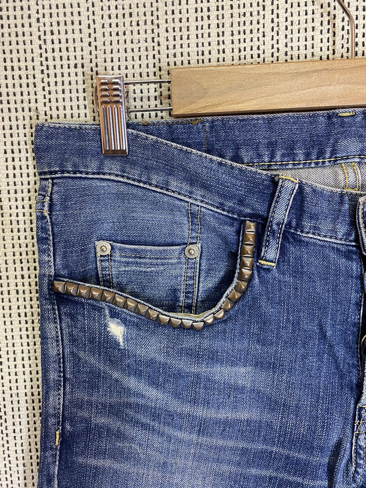 Hysteric Glamour × Seditionaries ‼️VINTAGE HYSTERIC GLAMOUR SELVEDGE DENIM VERY RARE‼️ Size US 30 / EU 46 - 4 Thumbnail