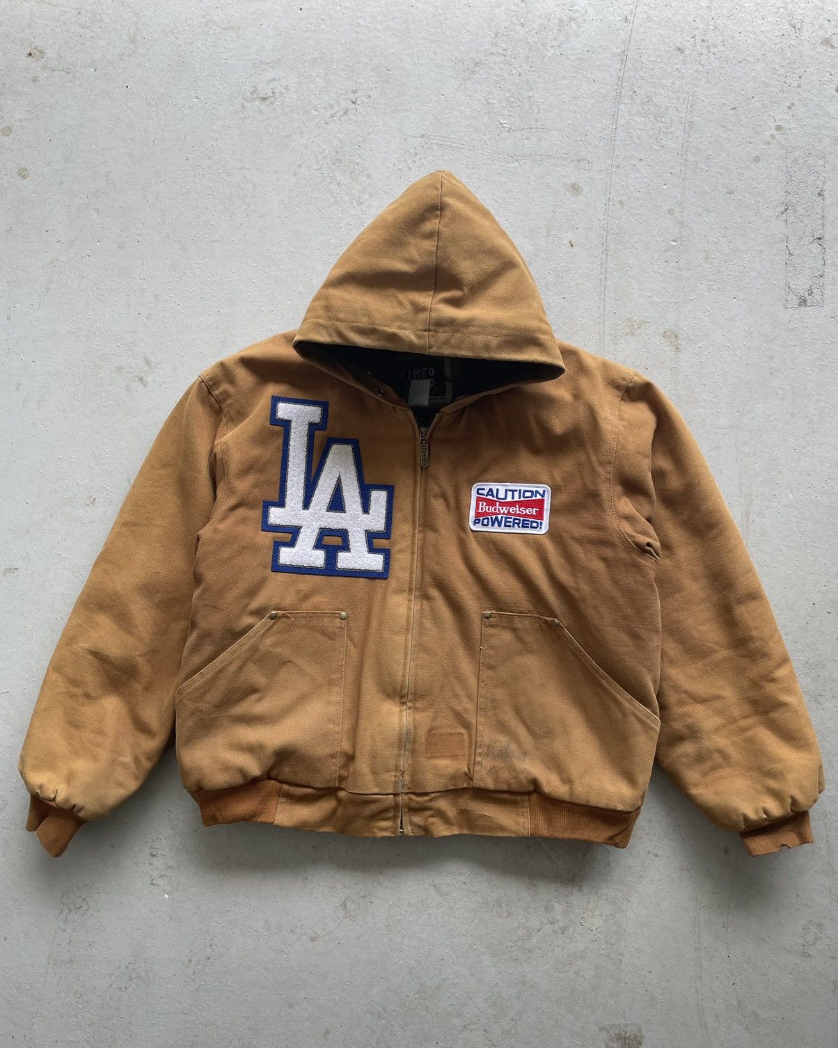 Carhartt × Vintage Crazy Rare Vintage Boxy Patchwork Carhartt Style Work Jacket Size US L / EU 52-54 / 3 - 1 Thumbnail