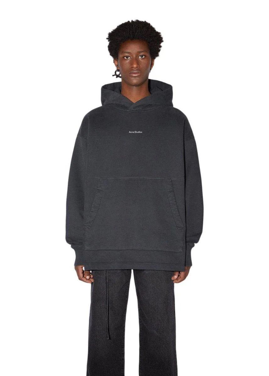 Acne Studios Acne Studios Logo Printed Long-Sleeved Hoodie Size US M / EU 48-50 / 2 - 1 Thumbnail