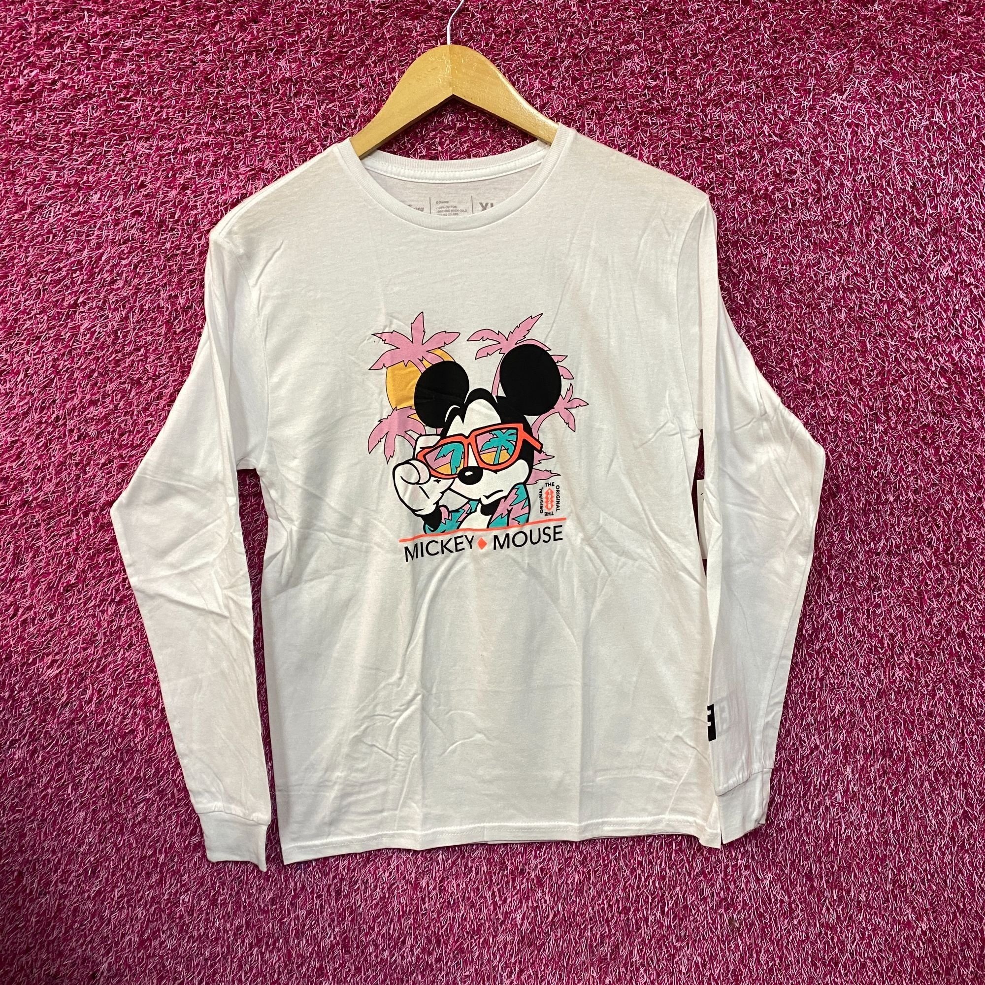 Disney Disney Mickey Mouse Vacation Beach Ready Long Sleeve T-Shirt Size XL / US 12-14 / IT 48-50 - 3 Thumbnail