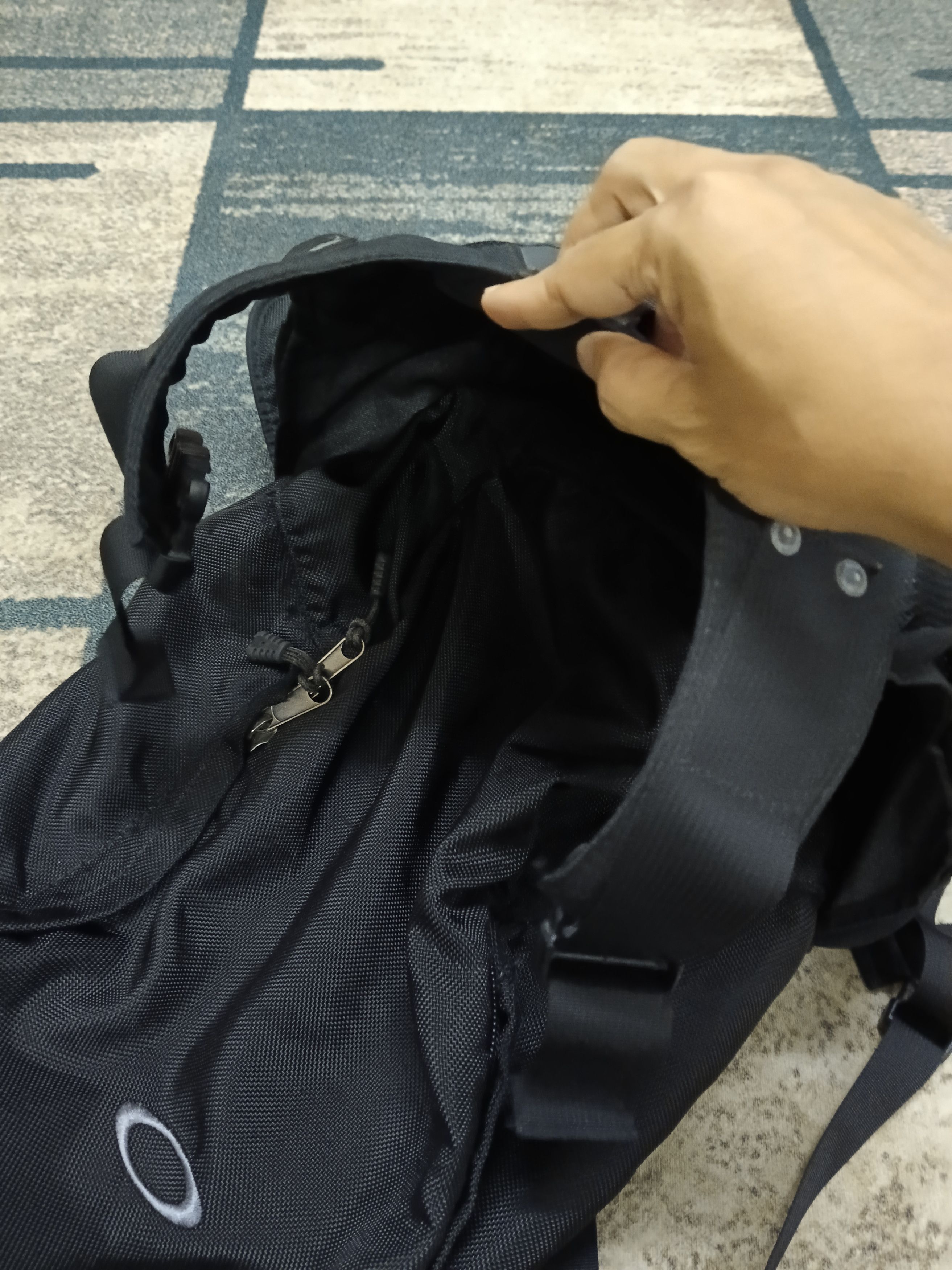 Oakley × Vintage 90s OAKLEY VINTAGE TACTICAL BAGPACK Size ONE SIZE - 3 Thumbnail