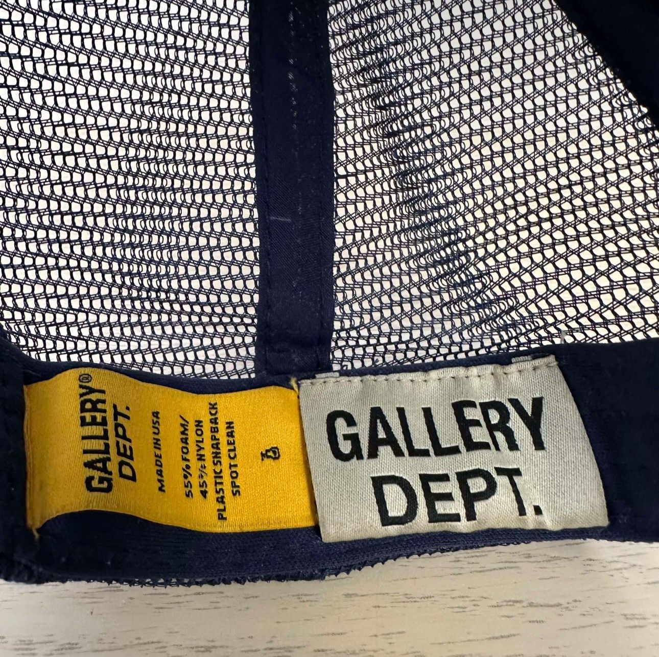 Gallery Dept. Gallery Dept. Logo Trucker Hat Size ONE SIZE - 4 Thumbnail