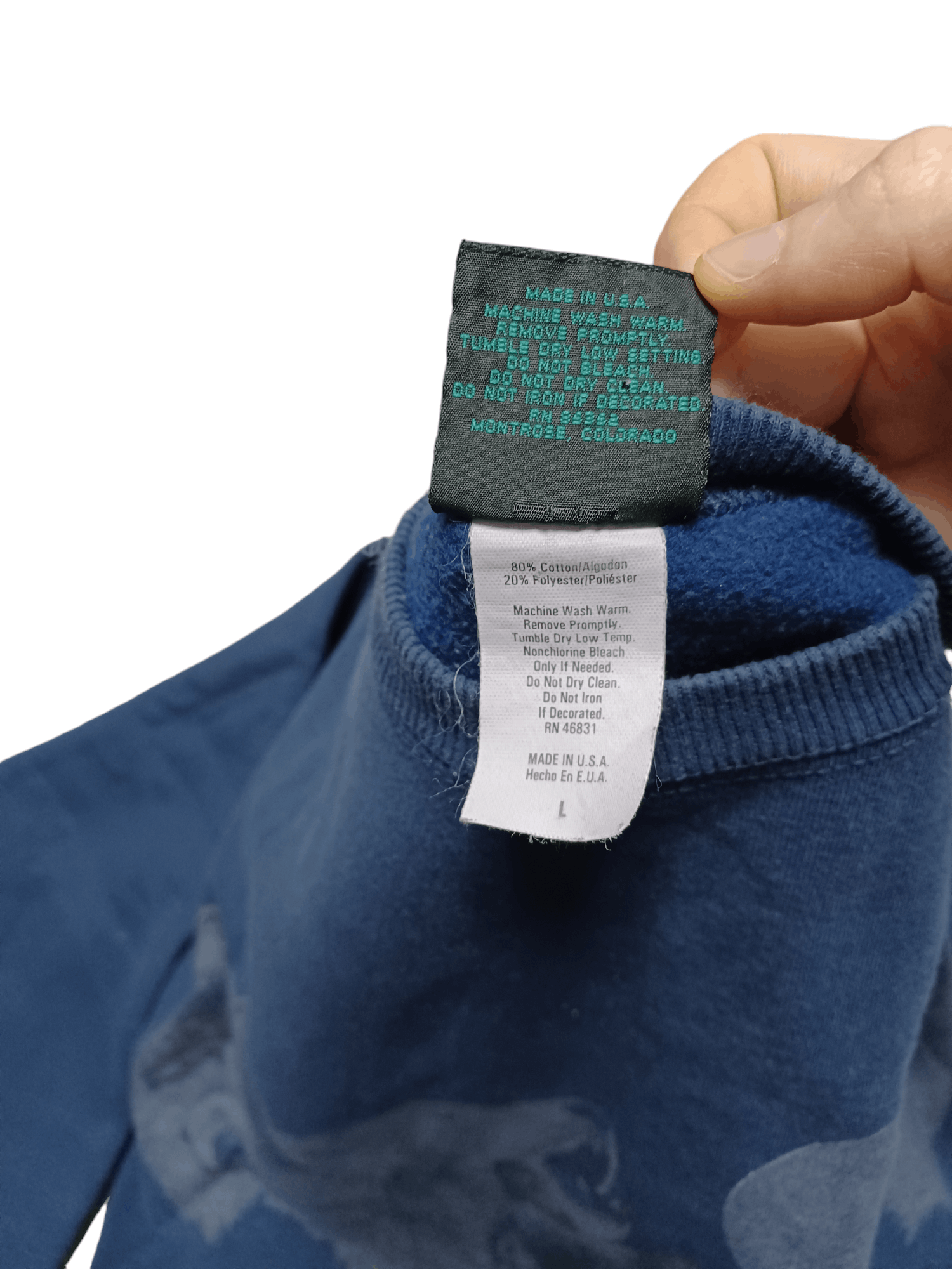 Habitat 90S WOLVES VNTG WOLF MADE IN USA OVERSIZE HABITAT SWEARSHIRT Size US L / EU 52-54 / 3 - 5 Thumbnail