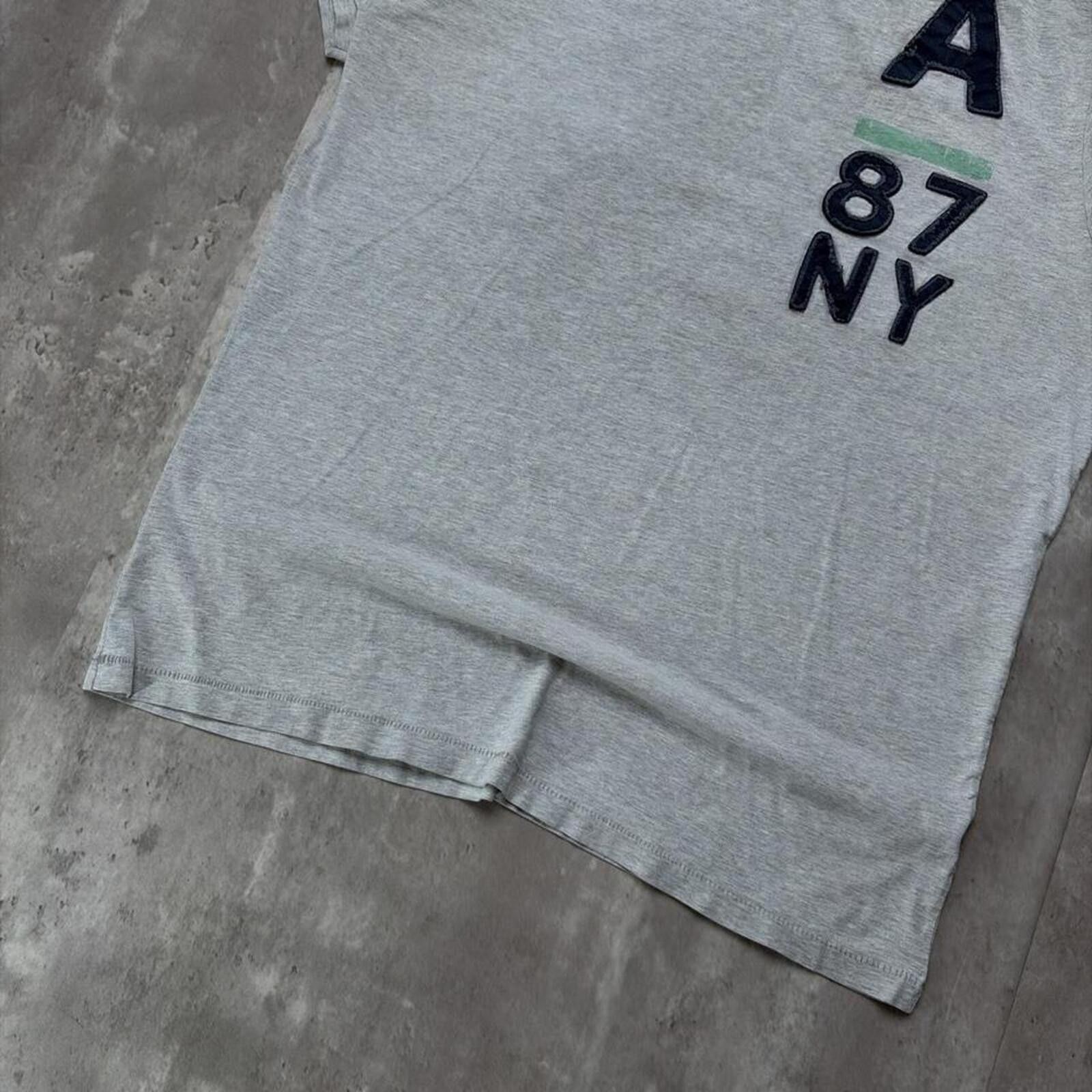 Aeropostale Y2K Grey Aeropostale Grunge Skater Faded Surf T-Shirt Size US XL / EU 56 / 4 - 4 Thumbnail