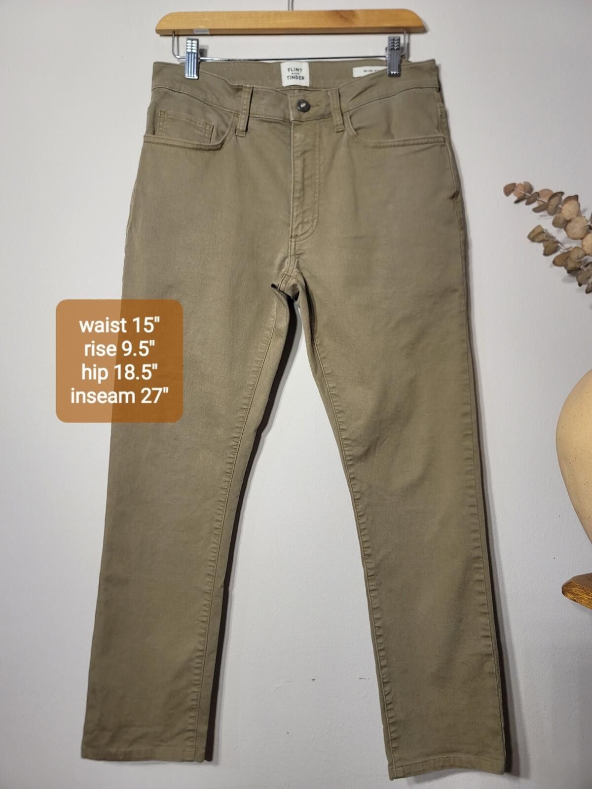 Flint And Tinder Flint and Tinder 365 Pants Slim 30x30 Quiet Lux Minimalist Size US 30 / EU 46 - 3 Thumbnail