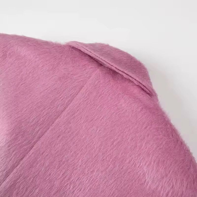 Other Design Plush Fluffy Blazer Pink Elegant Fashion Coat Size M / US 6-8 / IT 42-44 - 11 Thumbnail