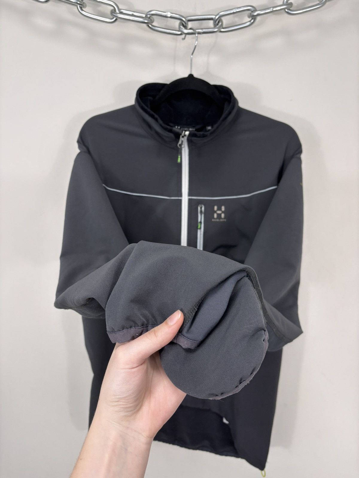 Haglofs Haglofs Intense Series Men’s Grey Full Zip Softshell Jacket Size US XXL / EU 58 / 5 - 5 Thumbnail