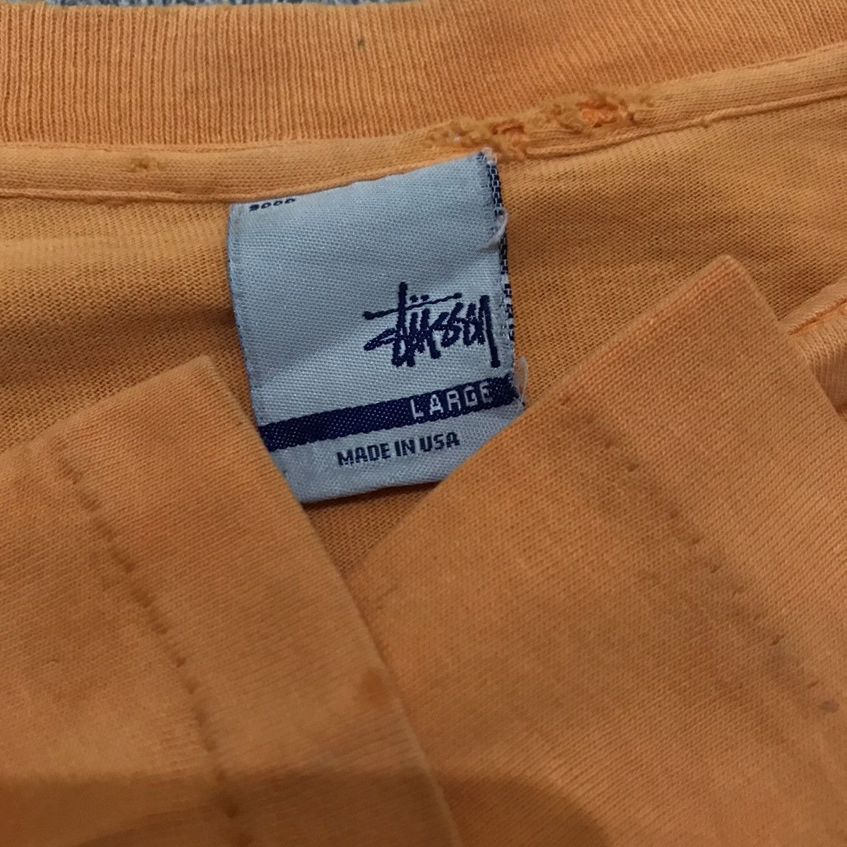 Stussy × Vintage Vintage 80S Stussy Tshirt Size US L / EU 52-54 / 3 - 5 Thumbnail