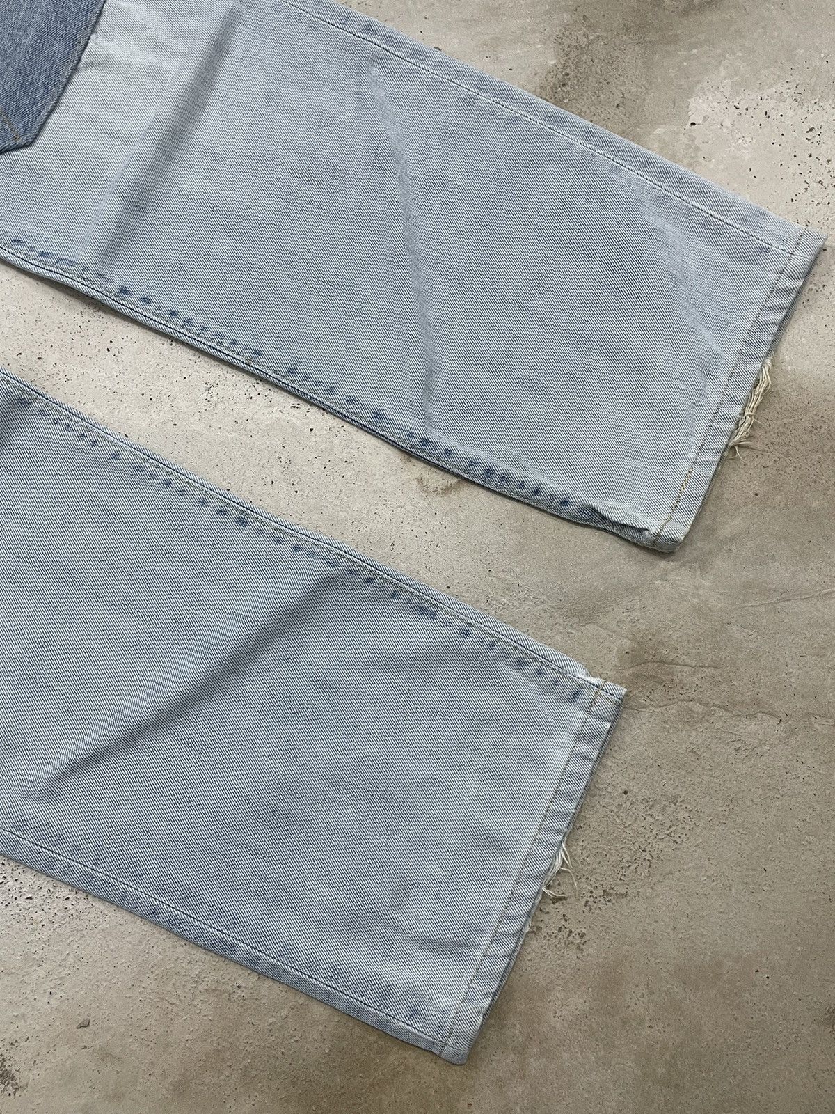 Japanese Brand × Uniqlo Uniqlo Double Knee Stain Distressed Custom Size US 33 - 7 Thumbnail