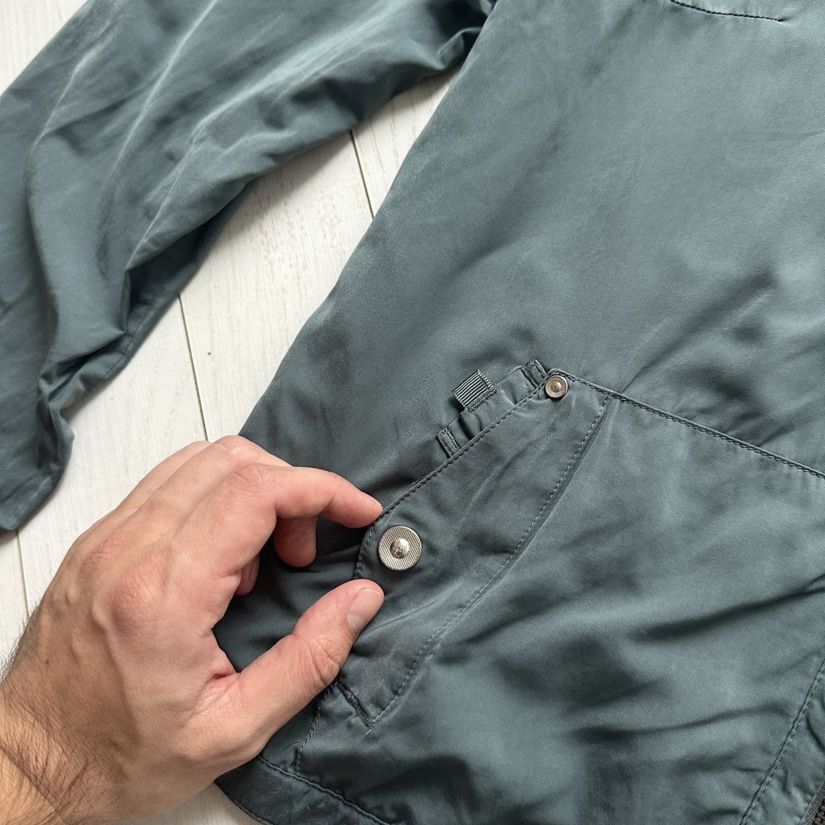 G-Star Vintage 00s G-Star Solar Satin Bomber light jacket y2k og Size L / US 10 / IT 46 - 8 Thumbnail