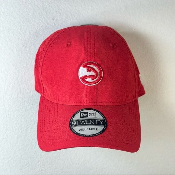 NBA NEW ERA ATLANTA HAWKS RED NBA LASER CUT MESH HAT Size ONE SIZE - 1 Thumbnail