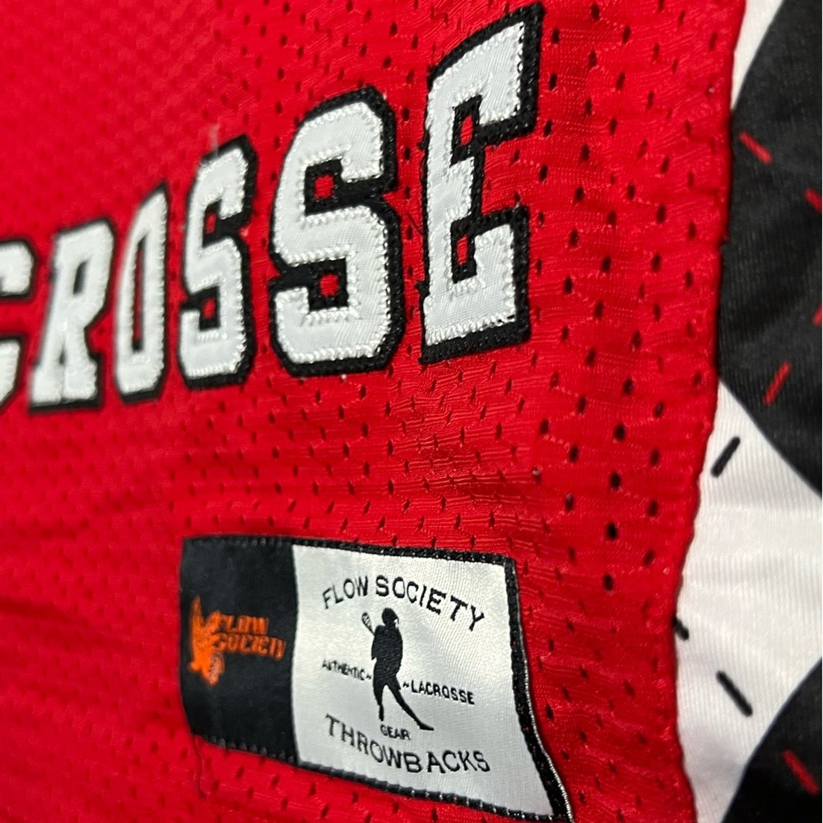 Other Flow Society Lacrosse Jersey Argyle Side Stitched New w/Tags Size US S / EU 44-46 / 1 - 3 Thumbnail