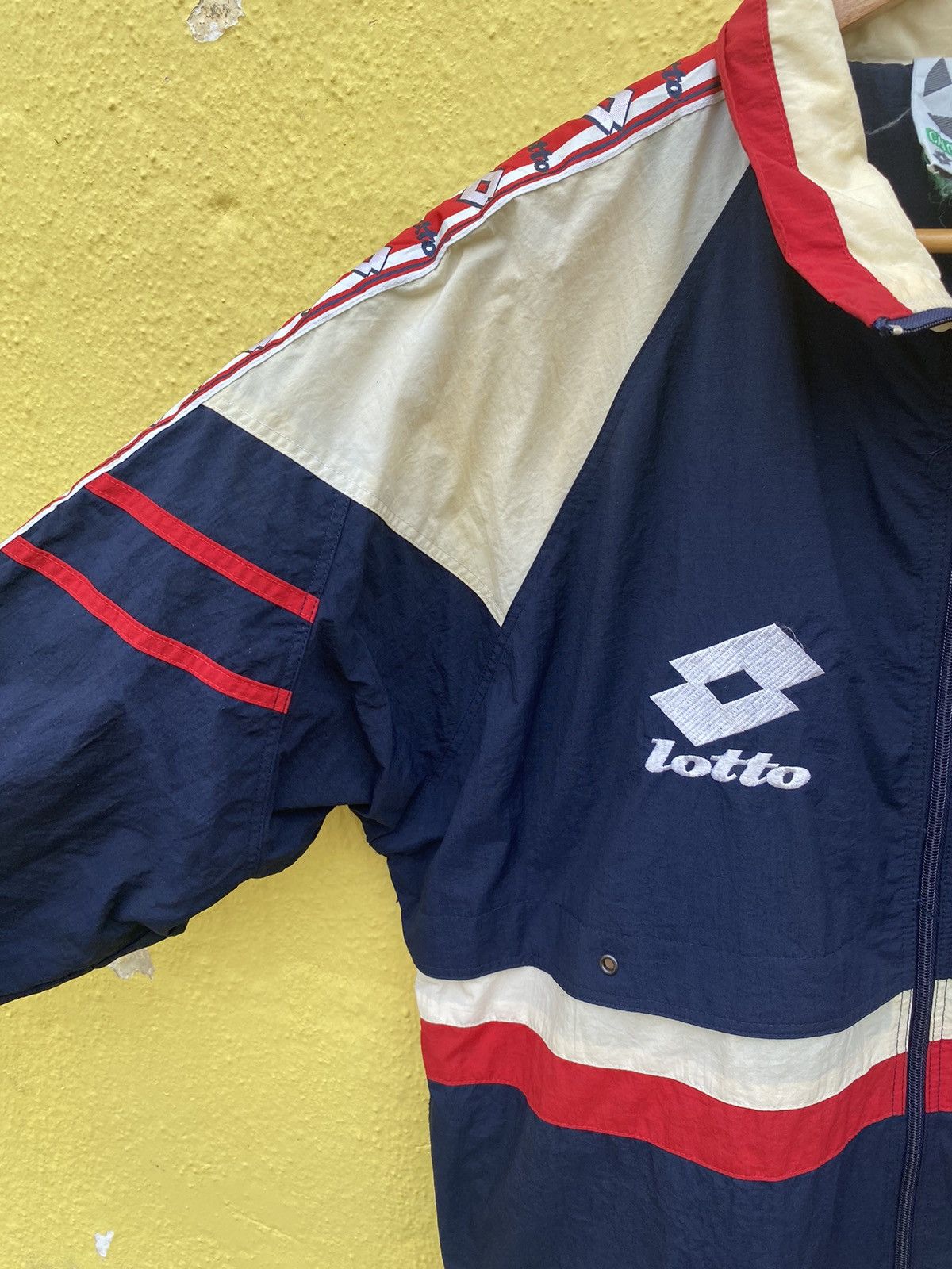 Lotto Sport Vintage 90s LOTTO KNVB NEDERLAND windbraker jacket Size US L / EU 52-54 / 3 - 11 Thumbnail