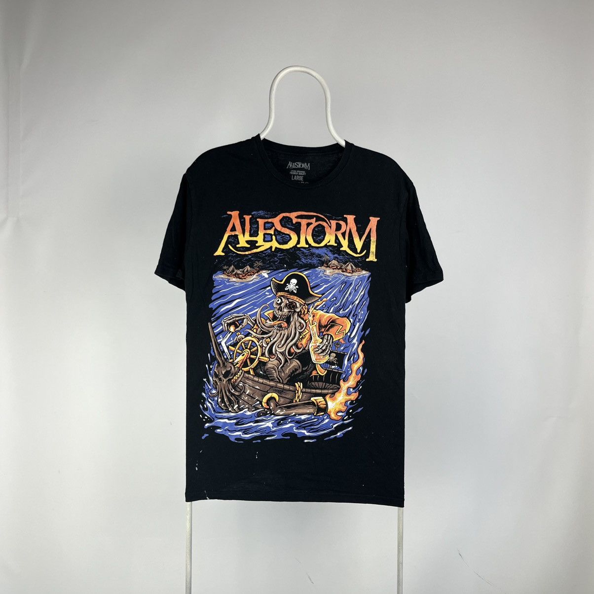 Band Tees Alestorm world tour Tshirt size Large Size US L / EU 52-54 / 3 - 1 Thumbnail