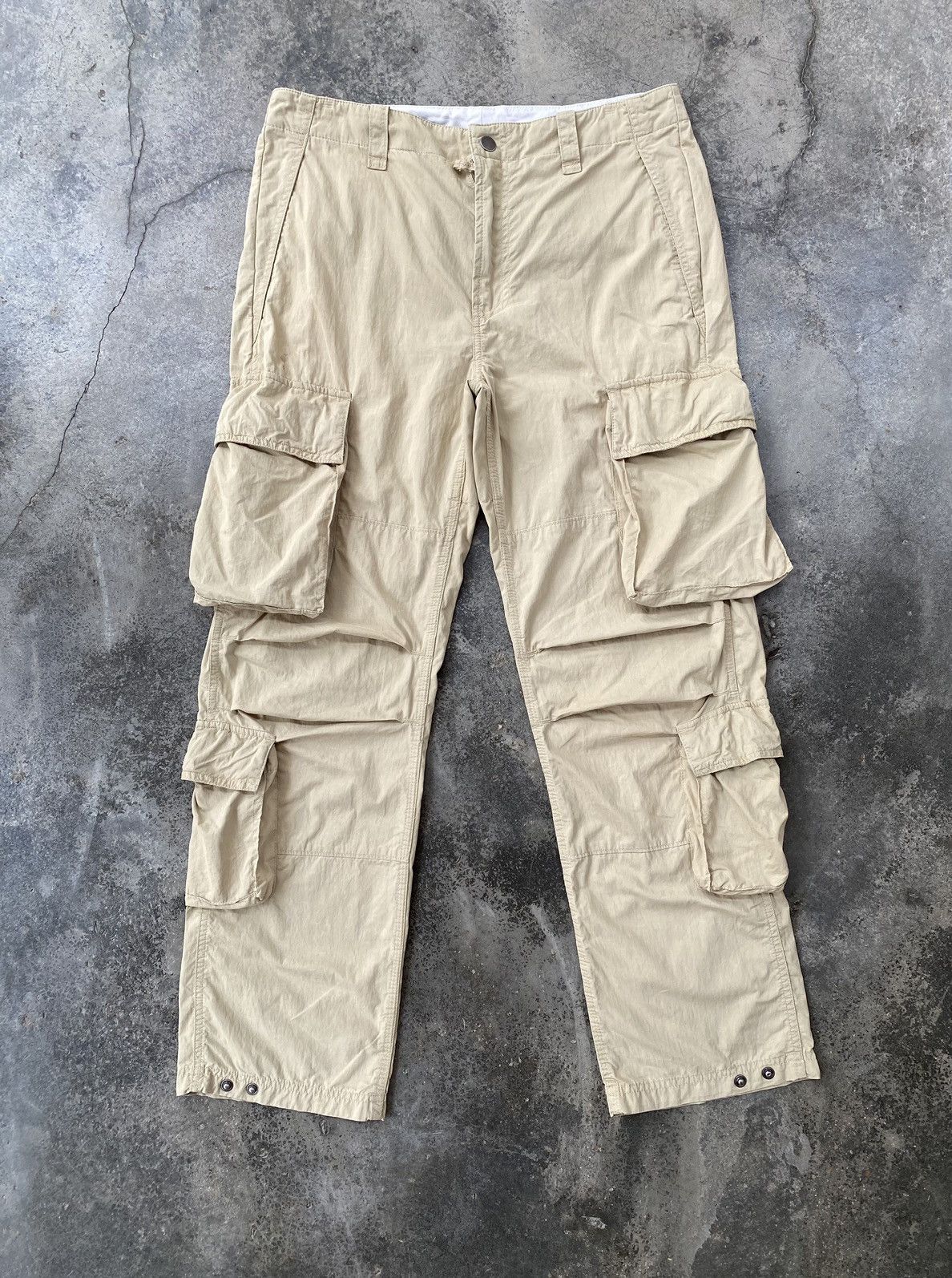 Gap Vintage Gap Multi Pocket Cargo Pants Size US 33 - 1 Thumbnail