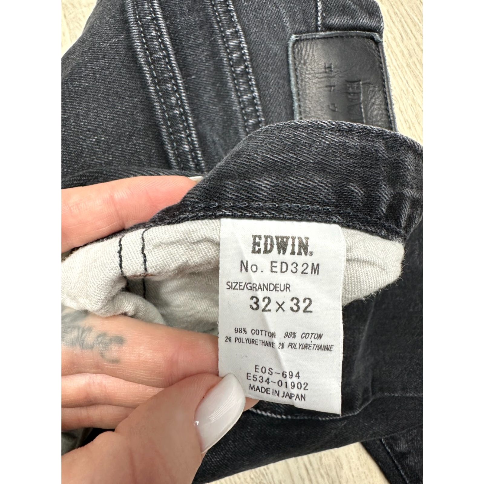 Edwin Edwin Jeans Main Selling Point Denim Pants Mens Made in Japan Size 32 Color Multicolor Pattern Solid - 32x32 Inseam 32 Size US 32 / EU 48 - 5 Thumbnail