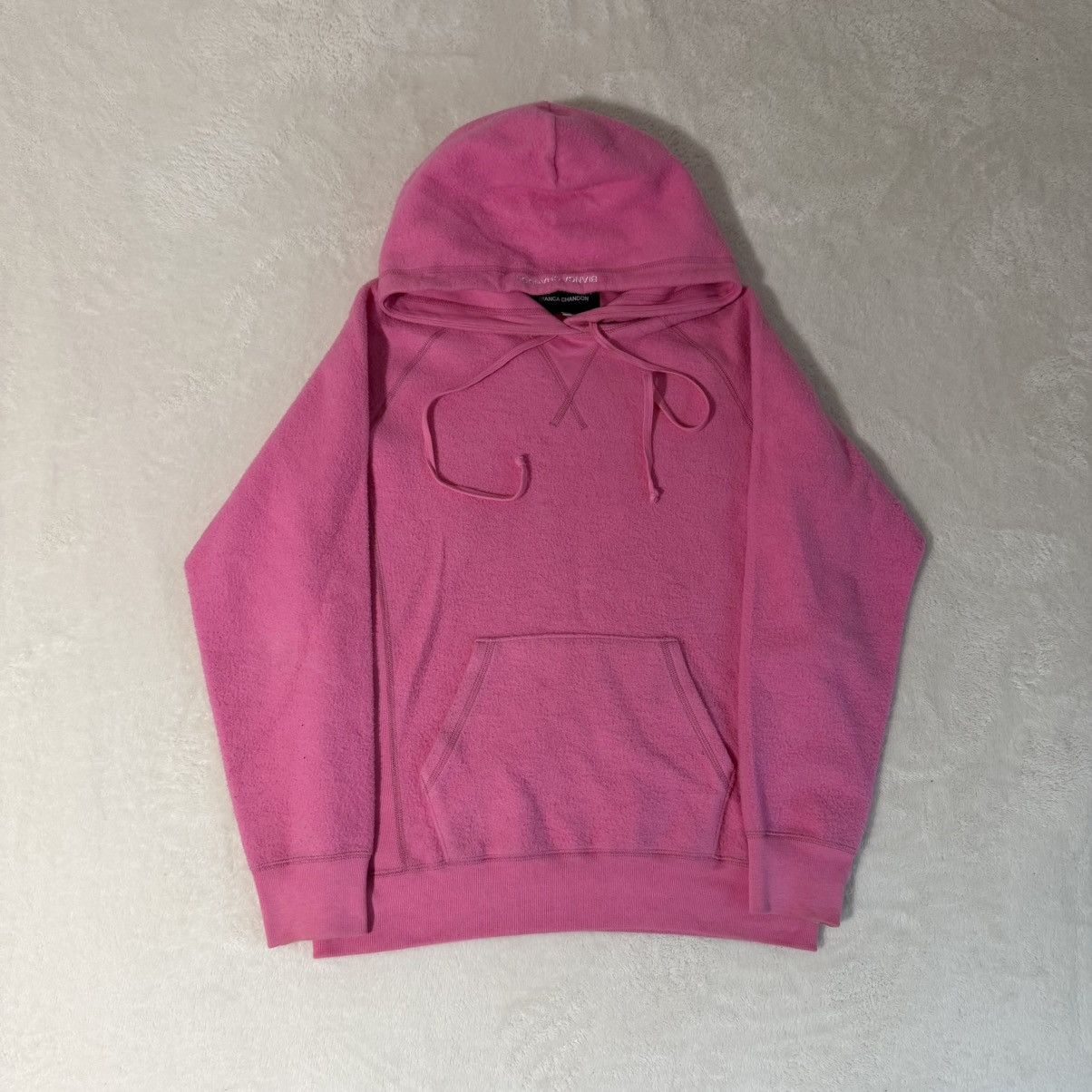 BIANCA CHANDON Bianca Chandon Reverse Fleece Hoodie Pink Size US S / EU 44-46 / 1 - 1 Thumbnail