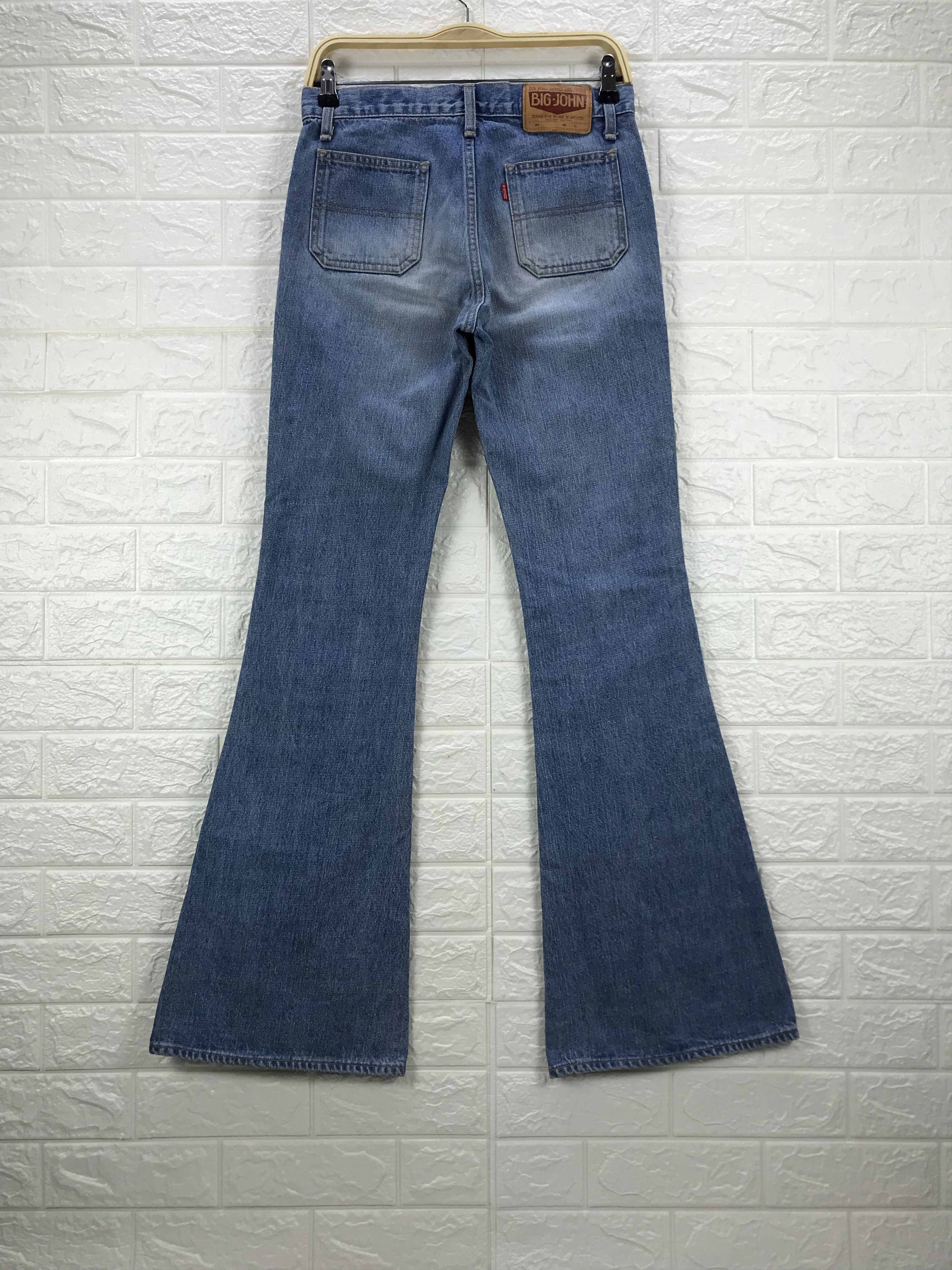 Big John Vintage Big John Bush Flare Bell Bottom Jeans Size 29" - 5 Thumbnail