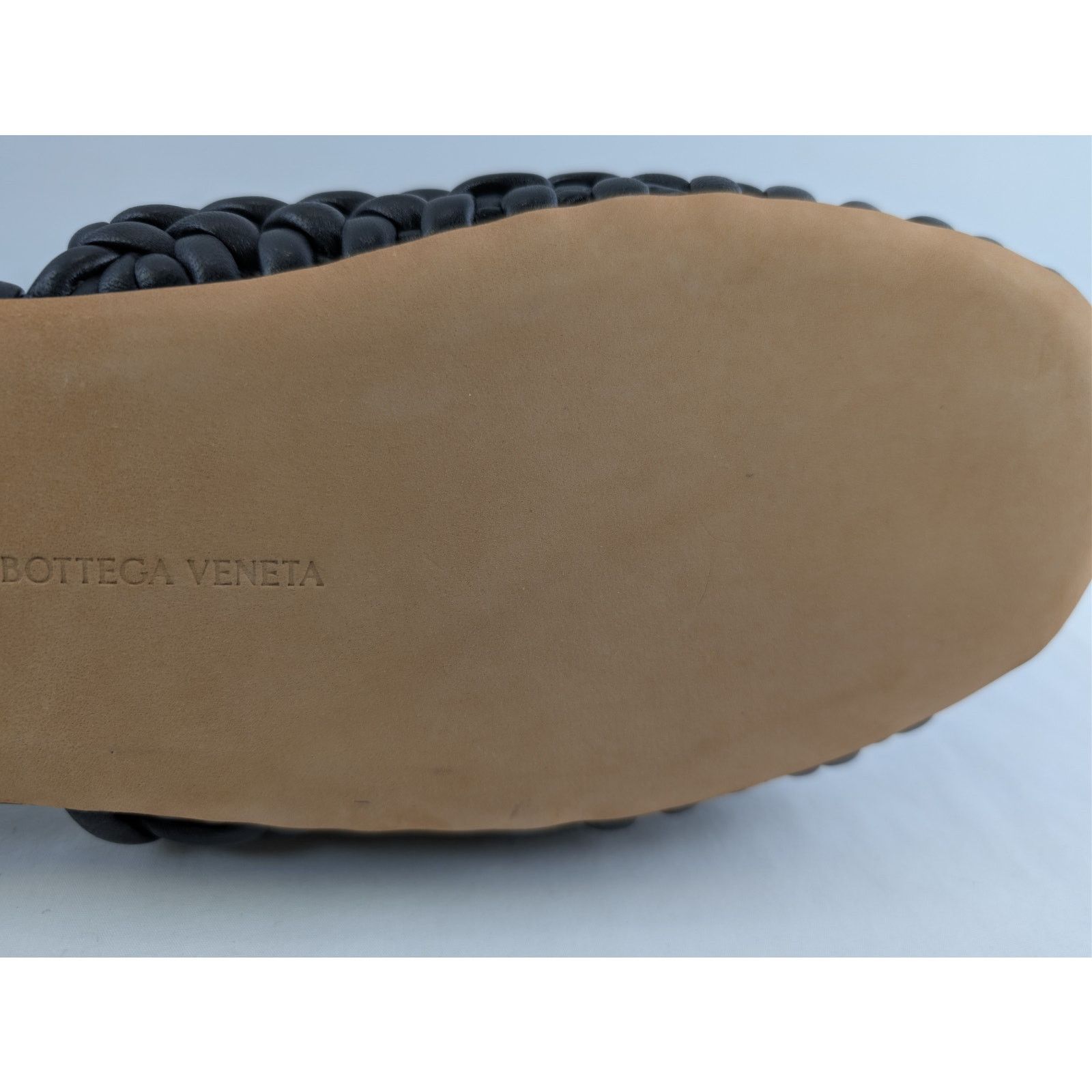 Bottega Veneta o1rshd1 Rubber Cloud Weave Squid Slipper in Black 41 Size US 8 / EU 41 - 11 Thumbnail
