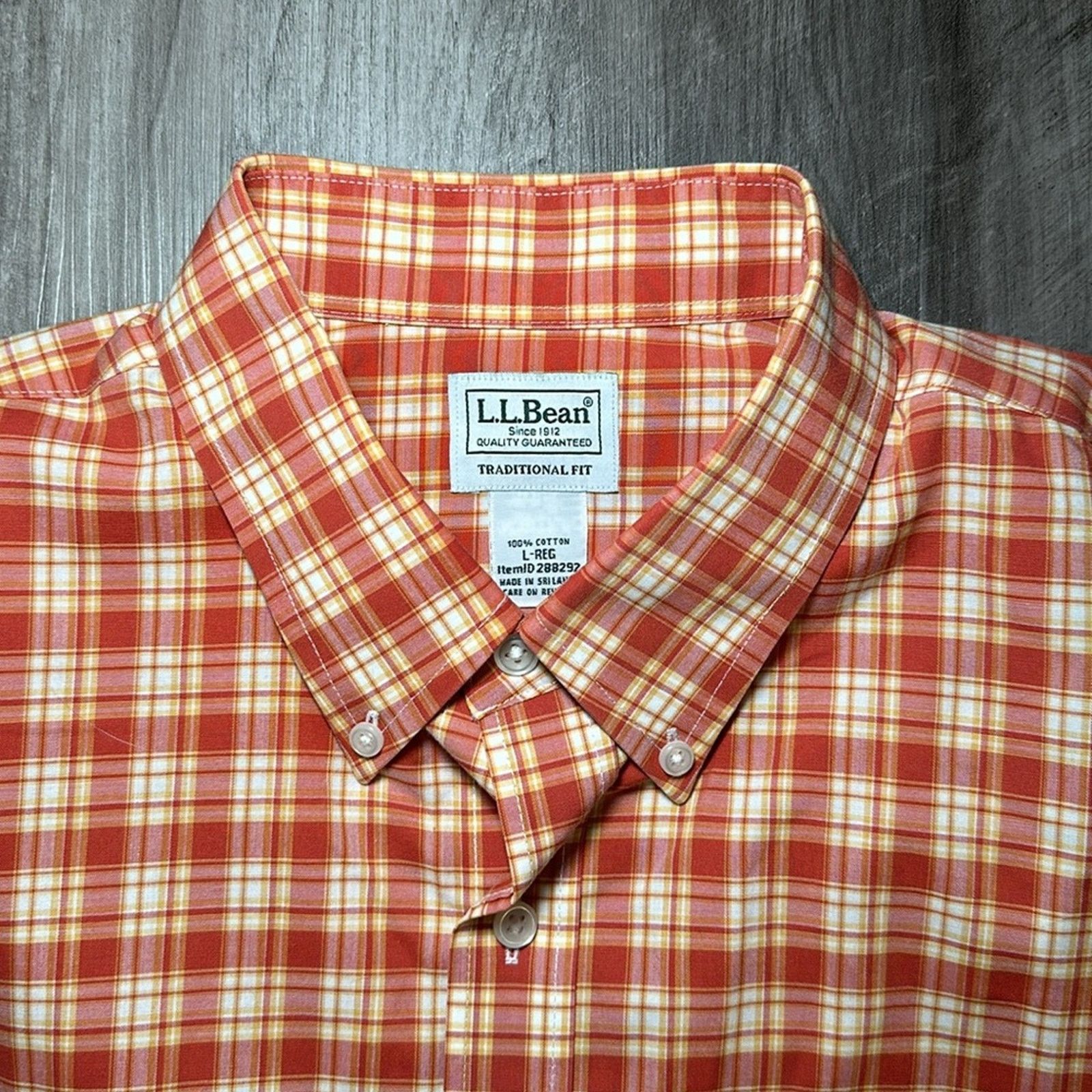 L.L. Bean L.L. Bean Traditional Fit Long Sleeve Button Down - Large Size US L / EU 52-54 / 3 - 6 Thumbnail