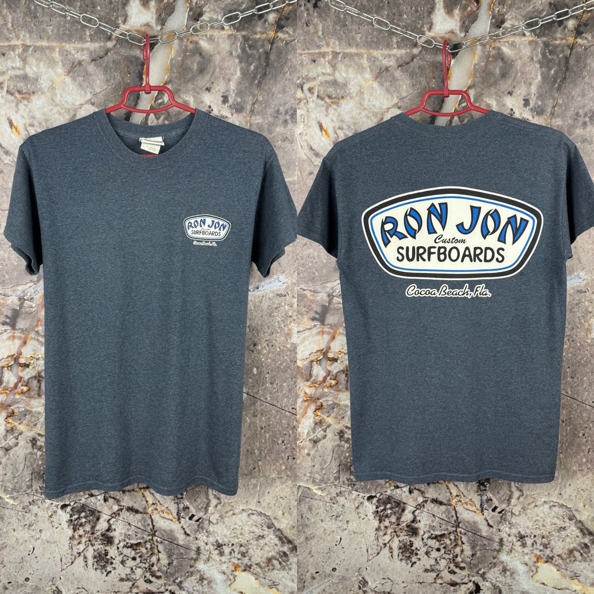 Ron Jon Surf Shop Men’s Ron Jon Custom Surfboard T-Shirt Streetwear Size US M / EU 48-50 / 2 - 1 Thumbnail