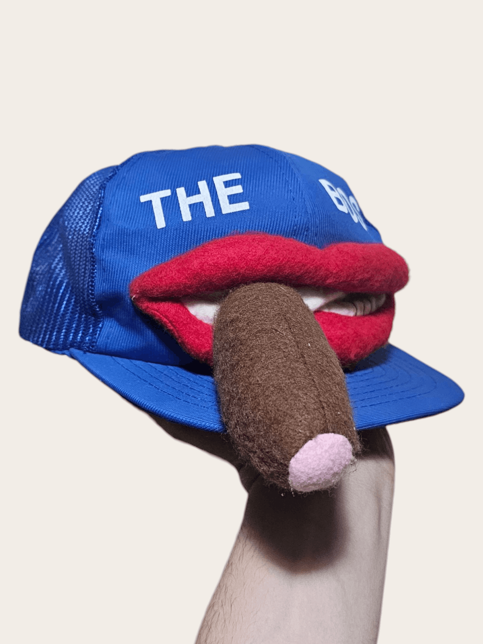 Vintage The Boss Cigar 90' Trucker Hat Size ONE SIZE - 2 Thumbnail
