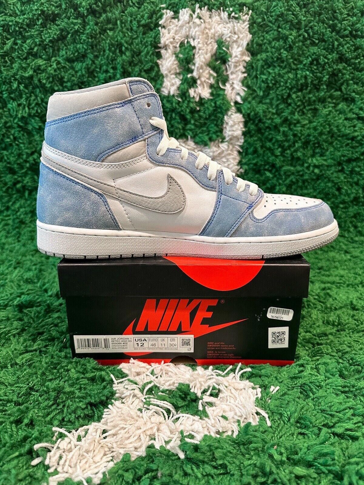 Jordan Brand Jordan 1 Retro OG High Hyper Royal Size 12 Size US 12 / EU 45 - 6 Thumbnail