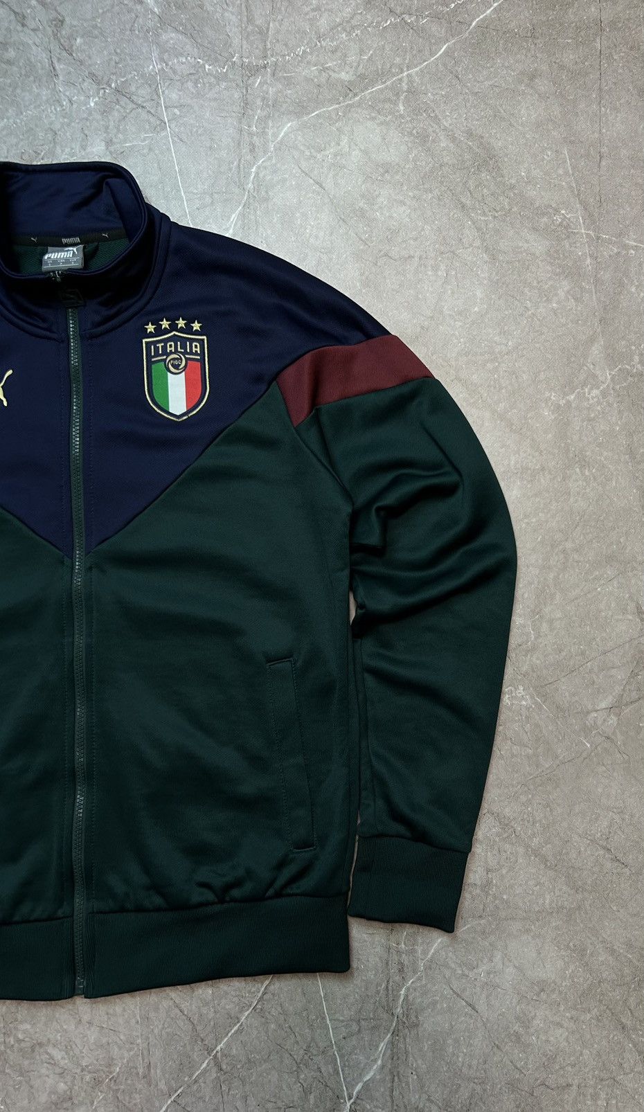 Puma × Vintage Puma Italia Vintage Football Zip Size US S / EU 44-46 / 1 - 5 Thumbnail