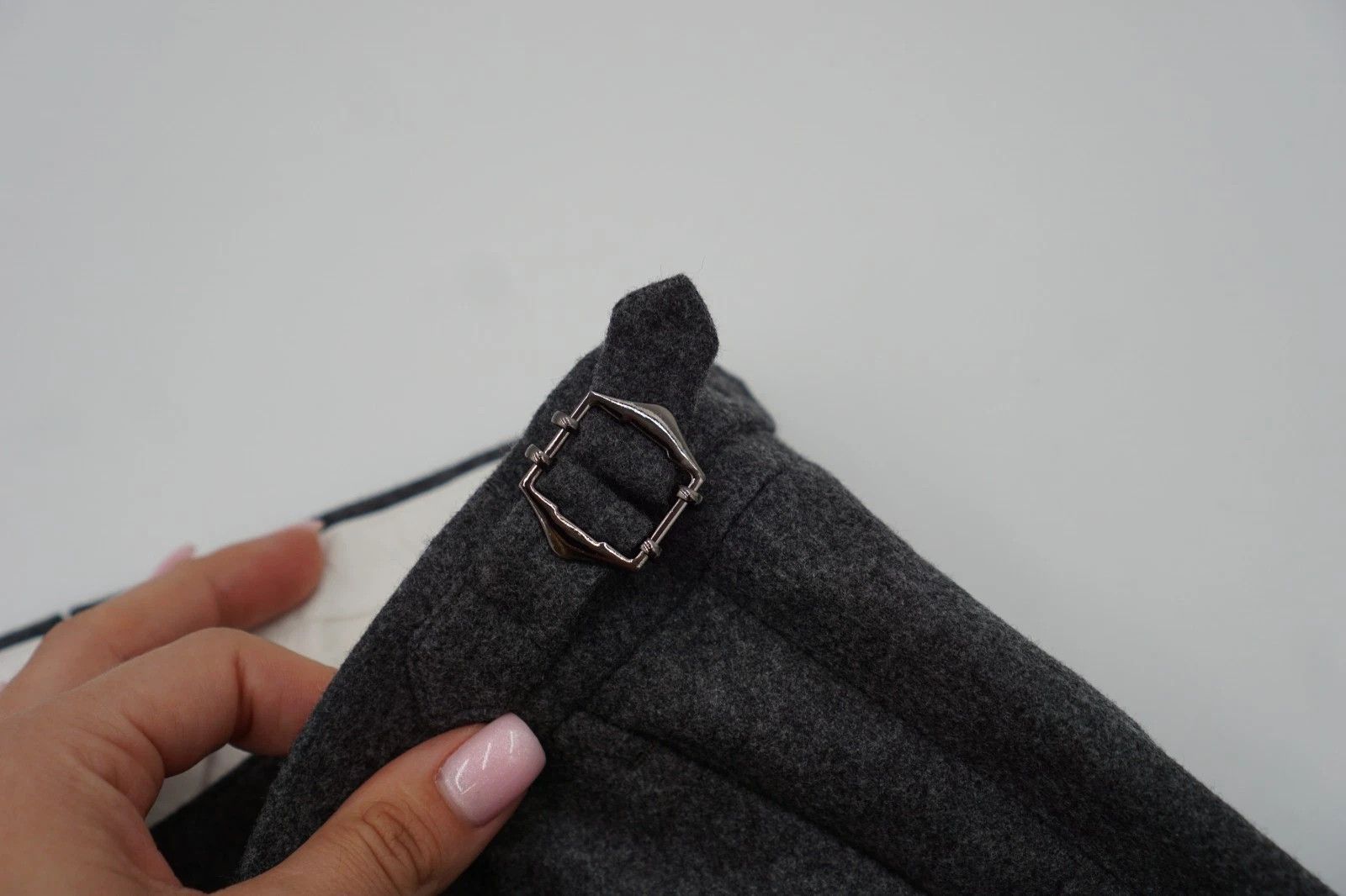 Suitsupply Men Suitsupply Pants Flannel Grey Wool Vitale Barberis US40L Size 40L - 4 Thumbnail