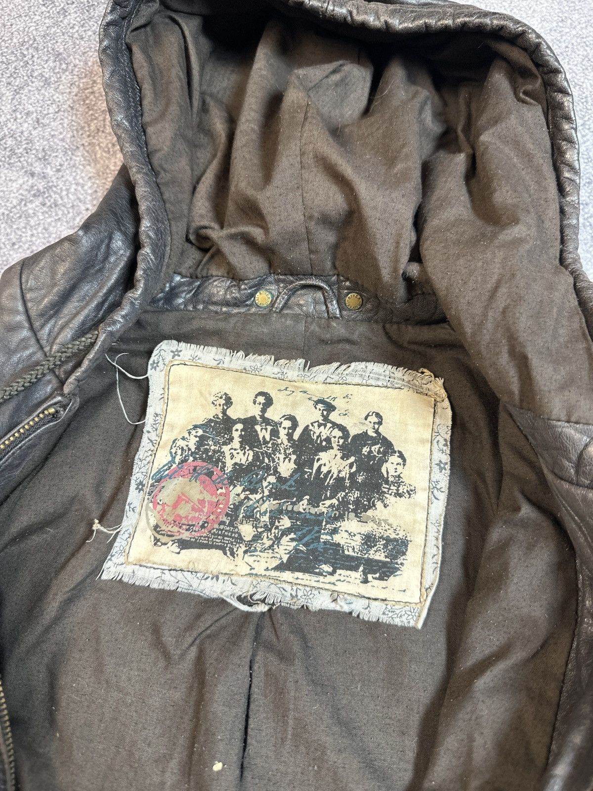 Other Y2K Opium Brown Leather Jacket Avant Garde Rare Style USA M Size M / US 6-8 / IT 42-44 - 5 Thumbnail