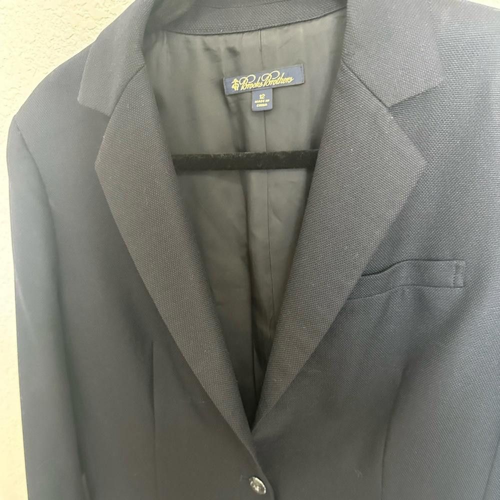 Brooks Brothers Brooks Brothers Navy Blue Vintage Wool Blazer Jacket 12 Size XL / US 12-14 / IT 48-50 - 3 Thumbnail