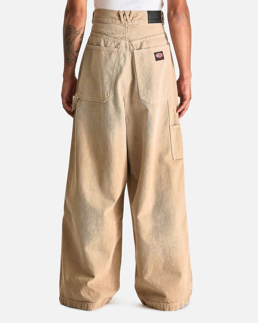 Willy Chavarria o1s1v1r1oon0825 Xl Carpenter Jean in Light Beige/Travertine Size US 34 / EU 50 - 3 Thumbnail