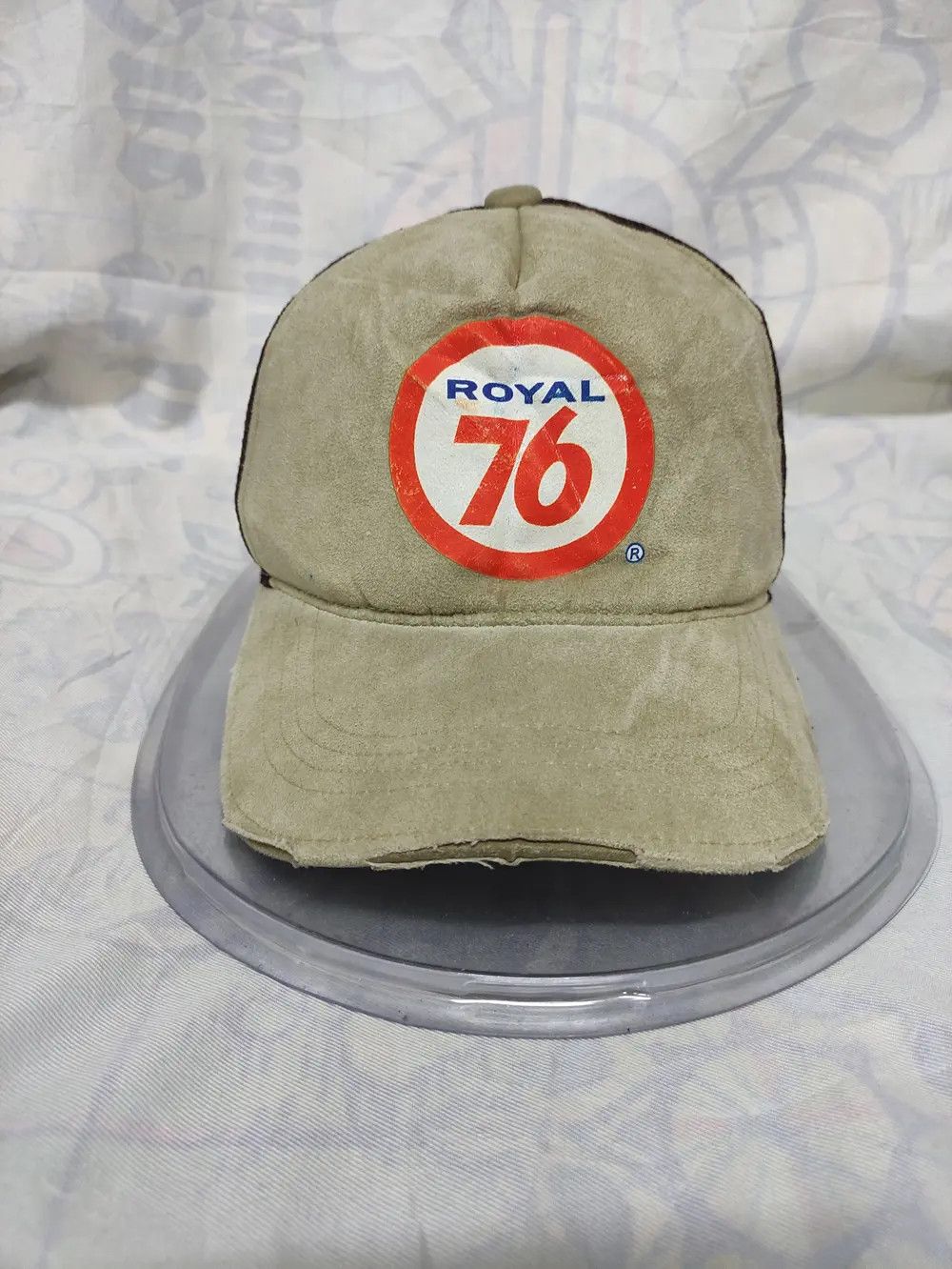 Japanese Brand 76 LUBRICANTS VINTAGE TRUCKER CAP Size ONE SIZE - 2 Thumbnail