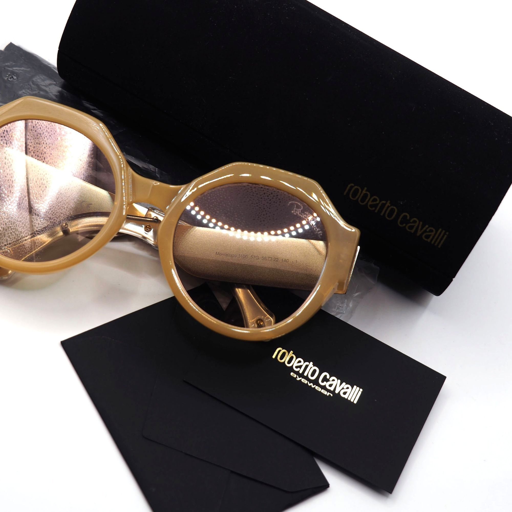 Roberto Cavalli ROBERTO CAVALLI 🇮🇹🕶️ MONTELUPO 1100 57G, made in italy Size ONE SIZE - 9 Thumbnail