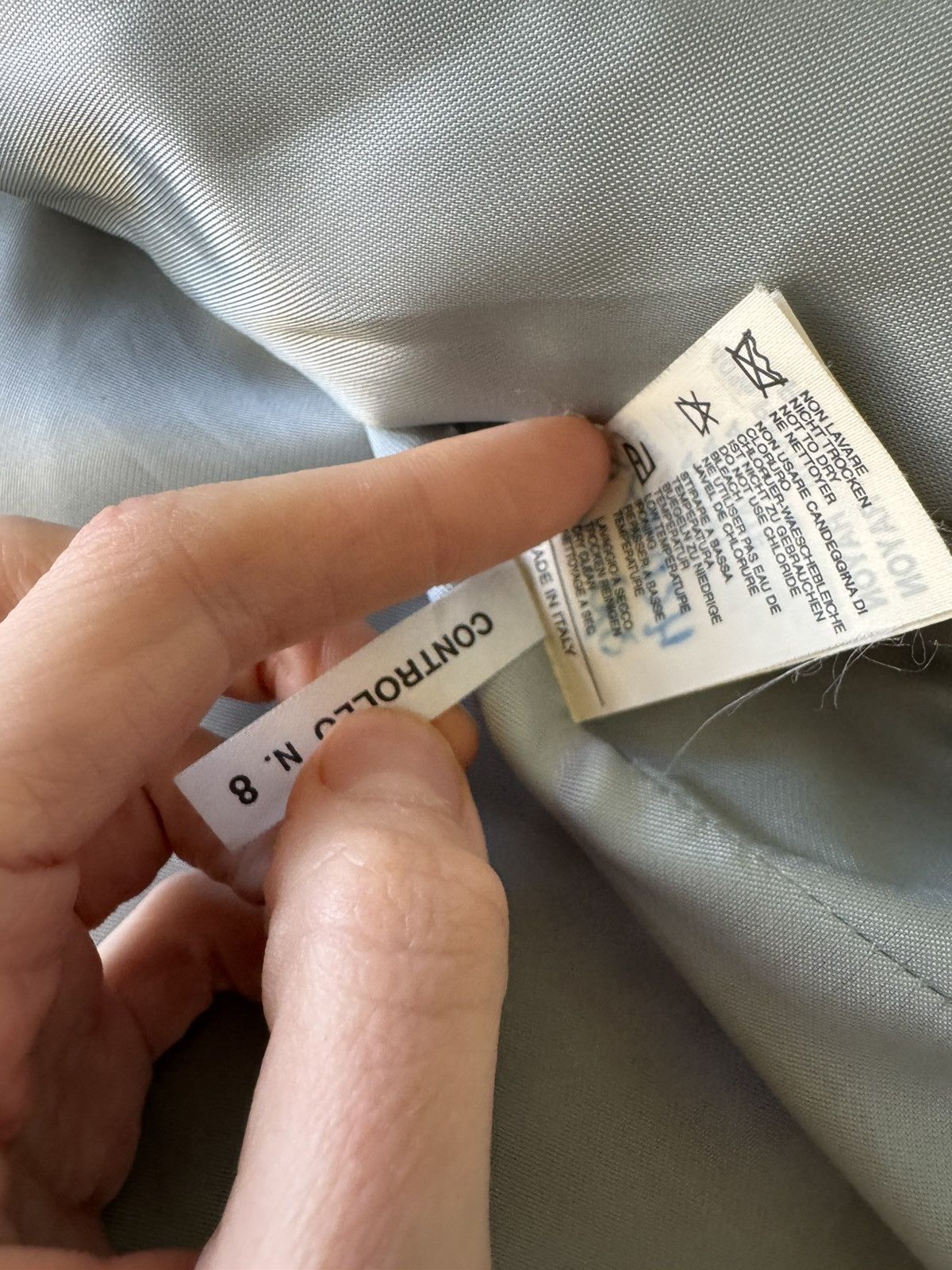 Anna Molinari Vintage Anna Molinari Single Breasted Cashmere Wool Coat Size S / US 4 / IT 40 - 11 Thumbnail