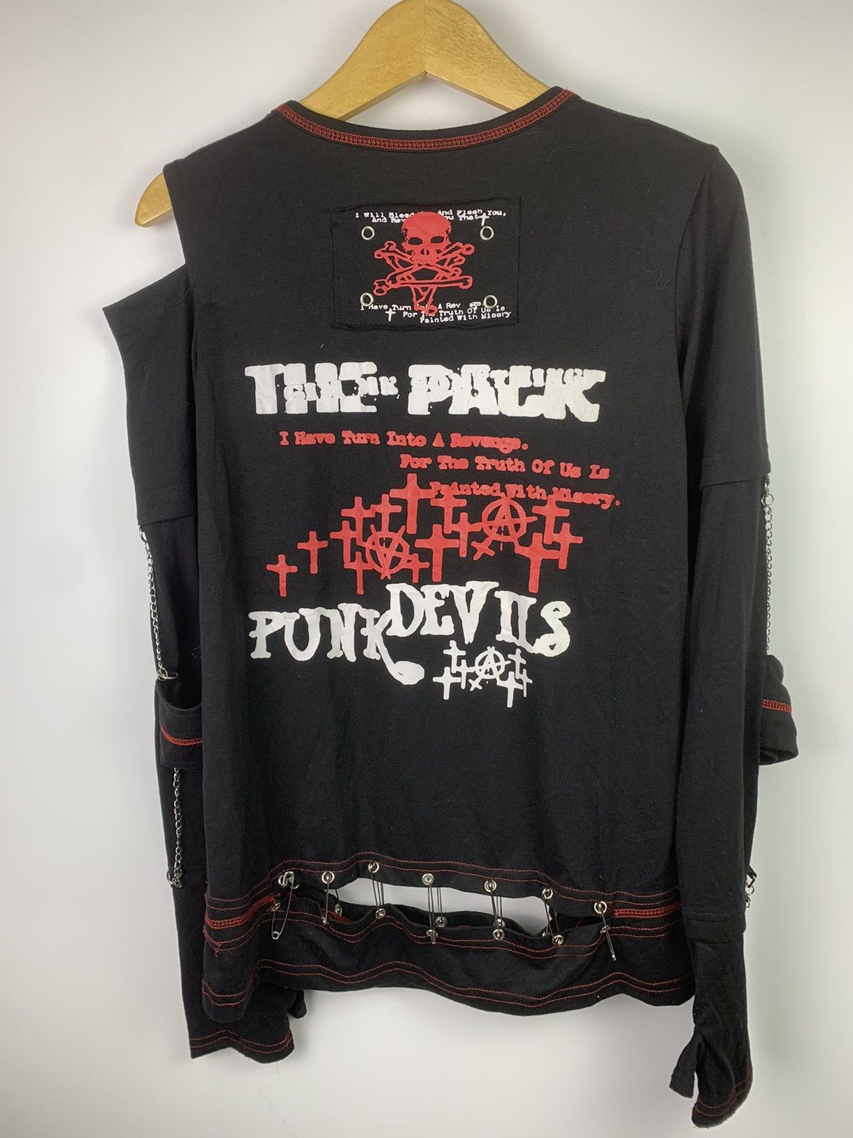 14th Addiction × If Six Was Nine × Japanese Brand Japanese Gothic the pack Punk Devils dark style Size US M / EU 48-50 / 2 - 10 Thumbnail