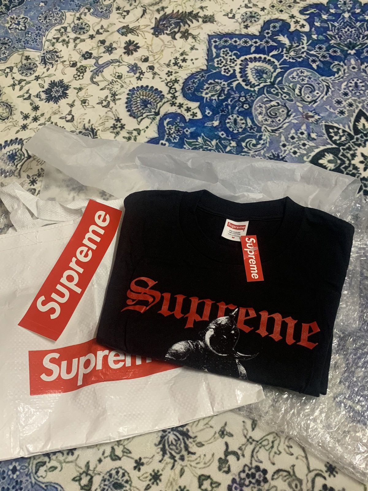 Supreme Supreme x Frank Frazetta Destruction Tee (Black) Size US M / EU 48-50 / 2 - 8 Thumbnail