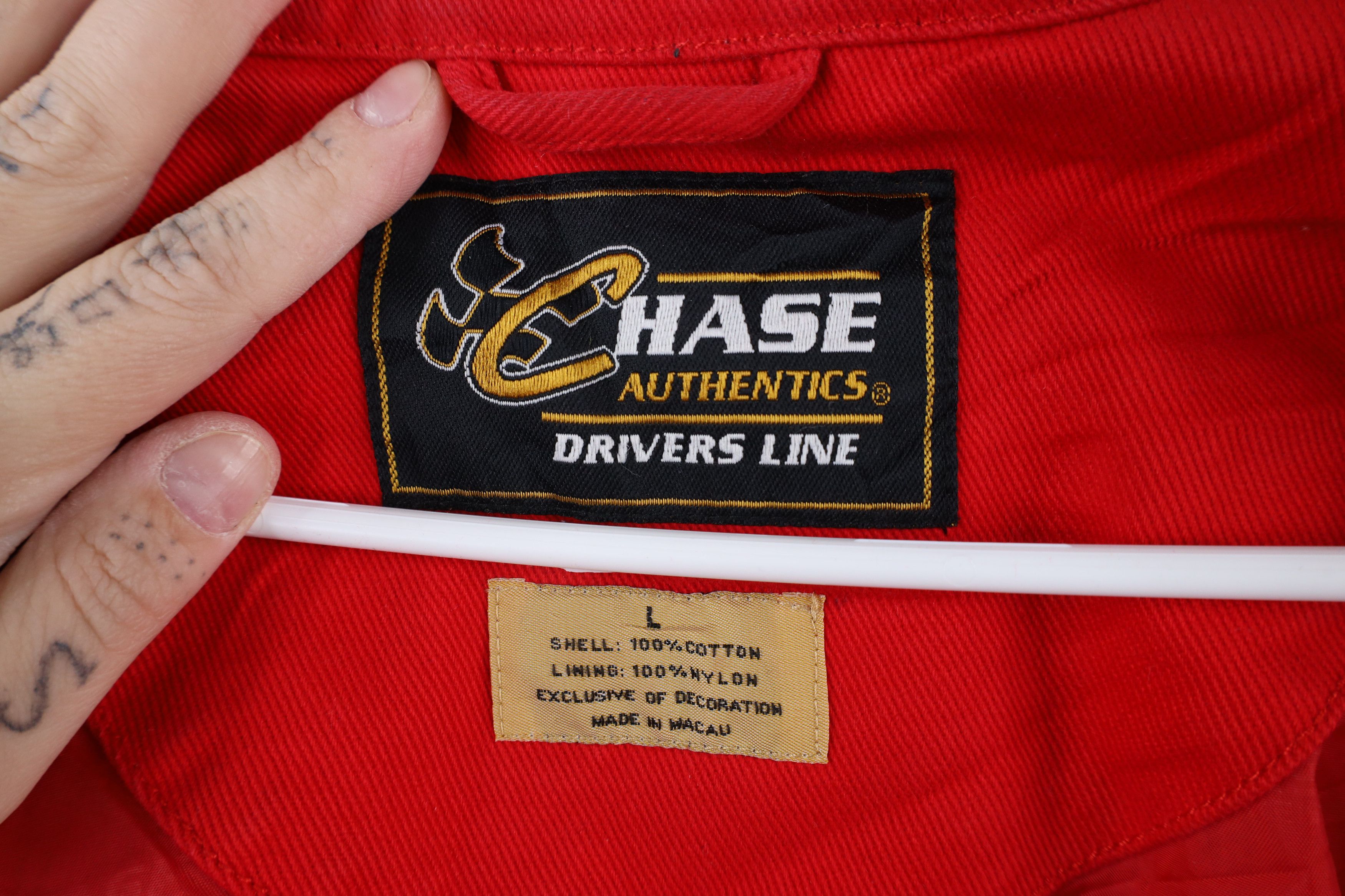 Vintage Vintage NASCAR Budweiser Dale Earnhardt Jr Pit Crew Jacket Size ONE SIZE - 16 Thumbnail