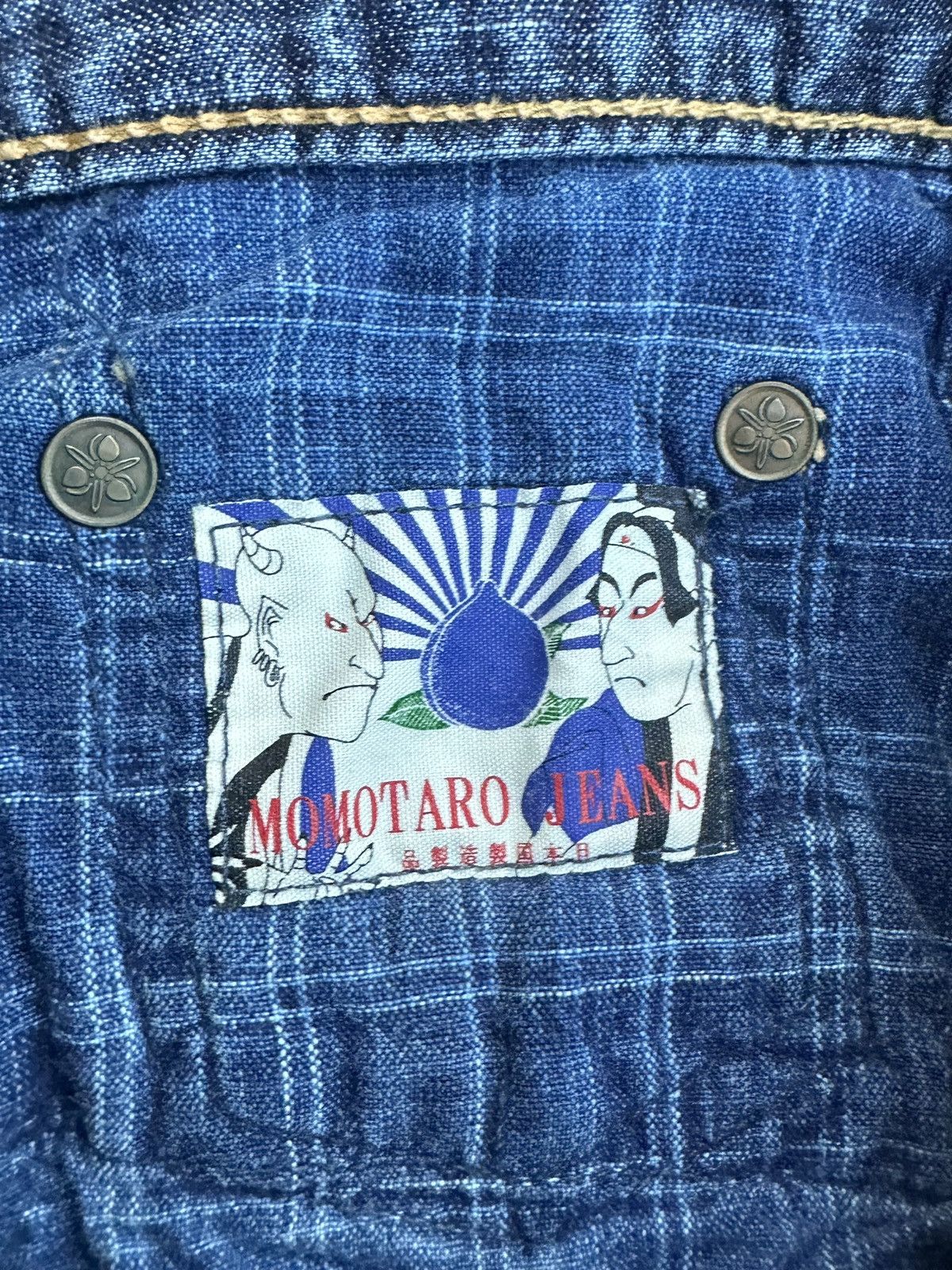 Momotaro Jeans Momotaro Selvedge Distressed Jeans Denim W29 Size US 29 - 16 Thumbnail