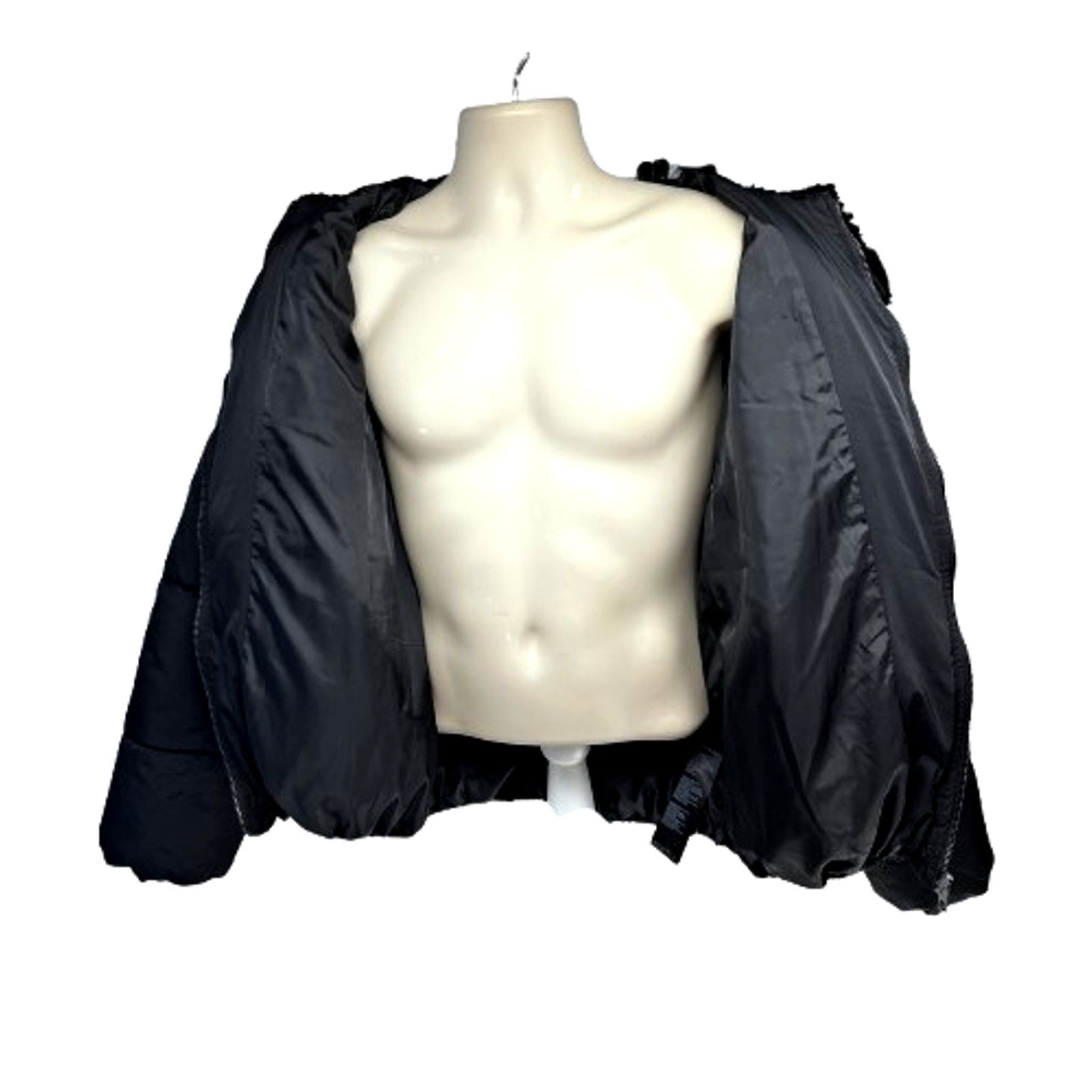 Urban Outfitters Urban Outfitters Black Zip Up Puffer Jacket M Sherpa Collar Size US M / EU 48-50 / 2 - 4 Thumbnail