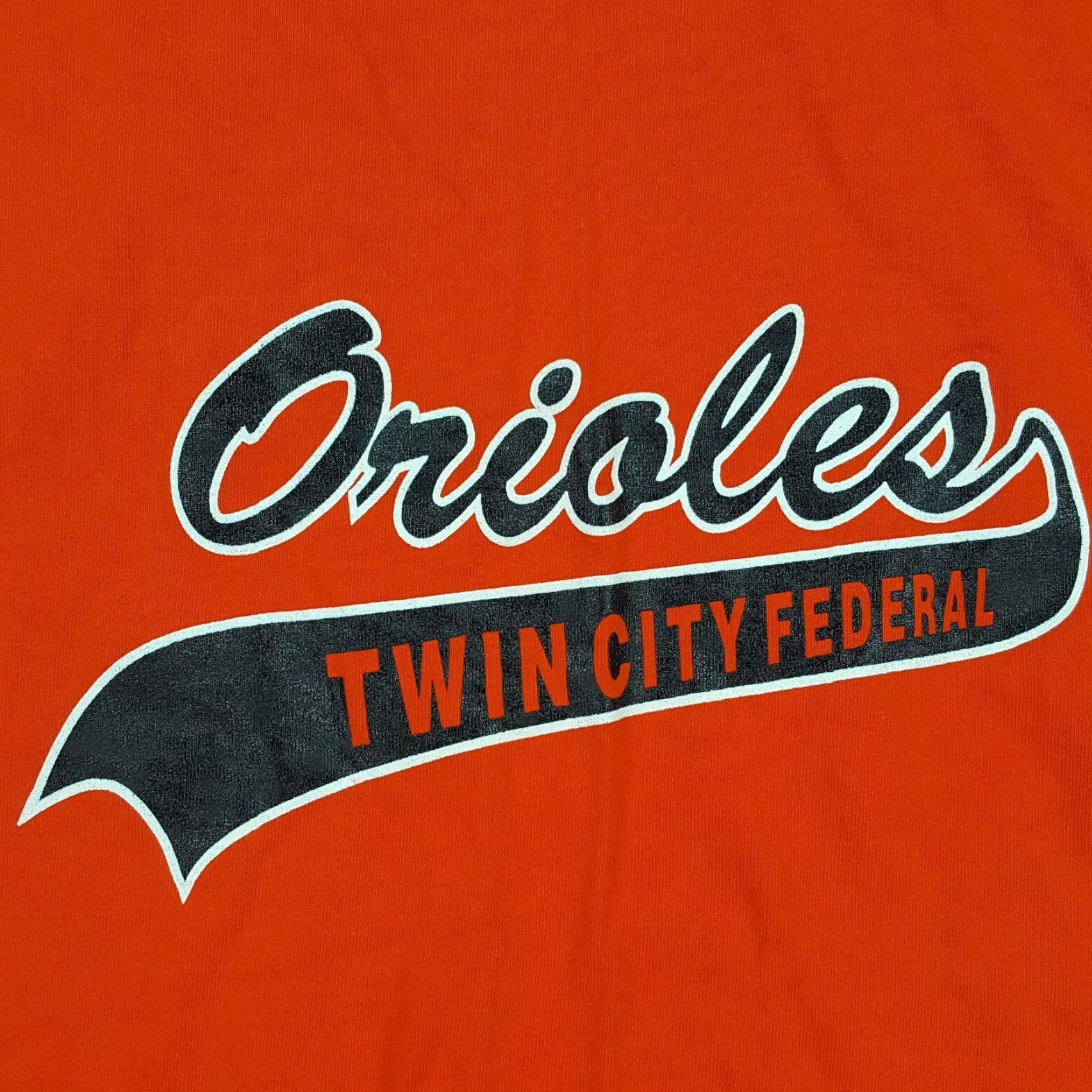 Russell Athletic VINTAGE Baltimore Orioles Script Men's M MLB Baseball Retro 80s 90s T Shirt Nike Size US M / EU 48-50 / 2 - 3 Thumbnail