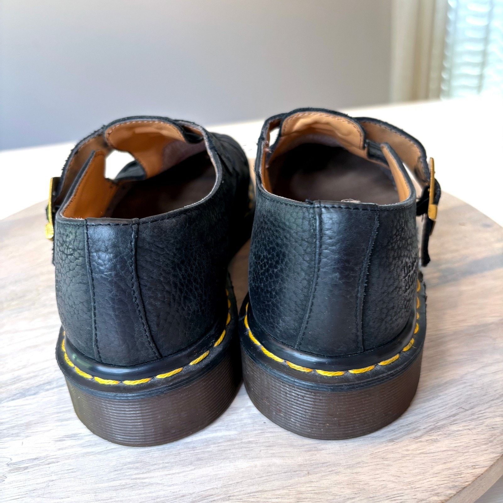 Dr. Martens Dr. Martens Mica Black Leather Sandals Men's Size 9 UK 7 Size US 9 / EU 42 - 7 Thumbnail