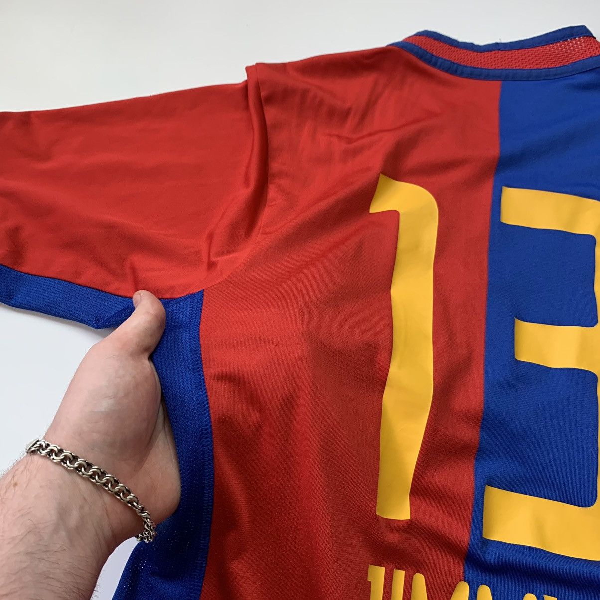 Vintage Vintage Nike Basel 2002 Blockcore Football Jersey Jimmy Size US XS / EU 42 / 0 - 10 Thumbnail