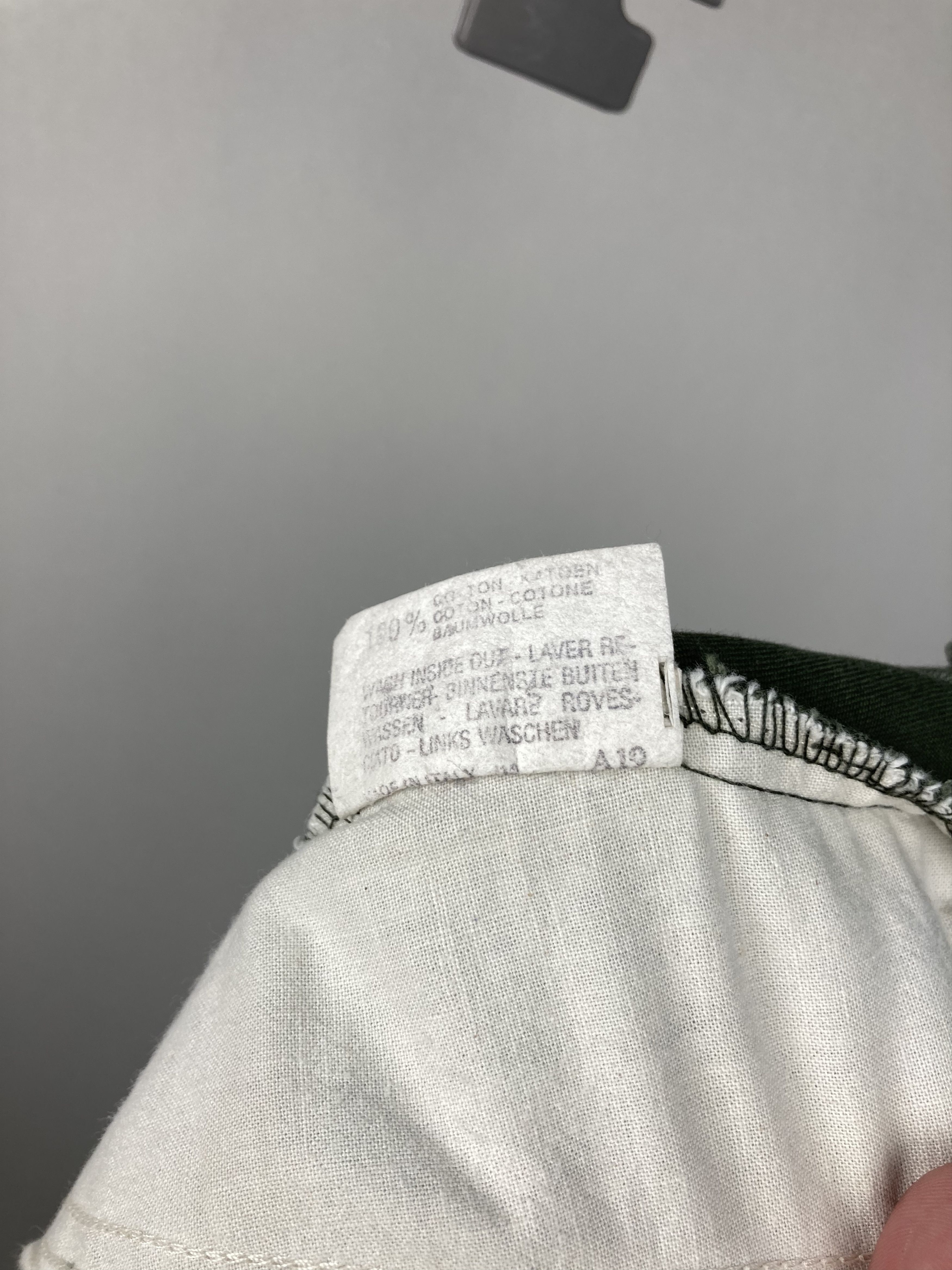 Levi's Levi's Cargo Olive 90s style Cargo Military pants Size US 34 / EU 50 - 9 Thumbnail