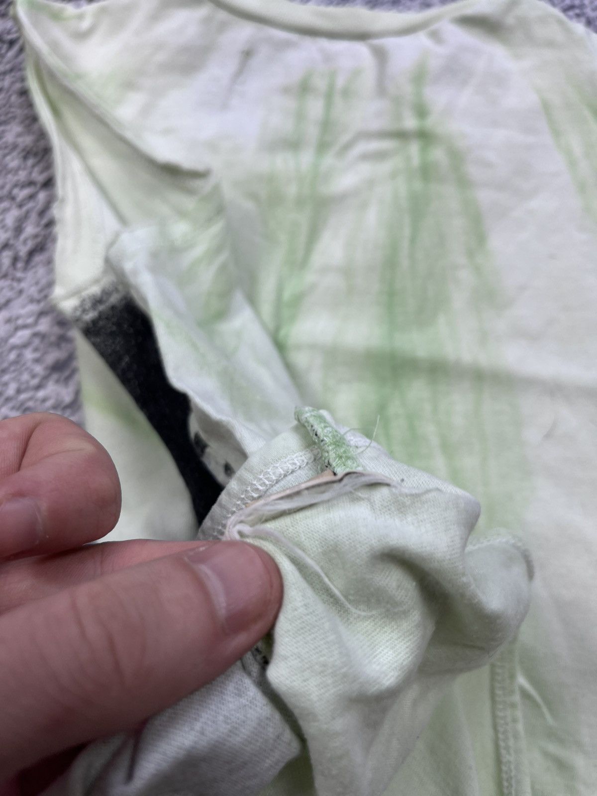 John Galliano Vintage John Galliano logo tie dye tank top size 8 Size S / US 4 / IT 40 - 7 Thumbnail
