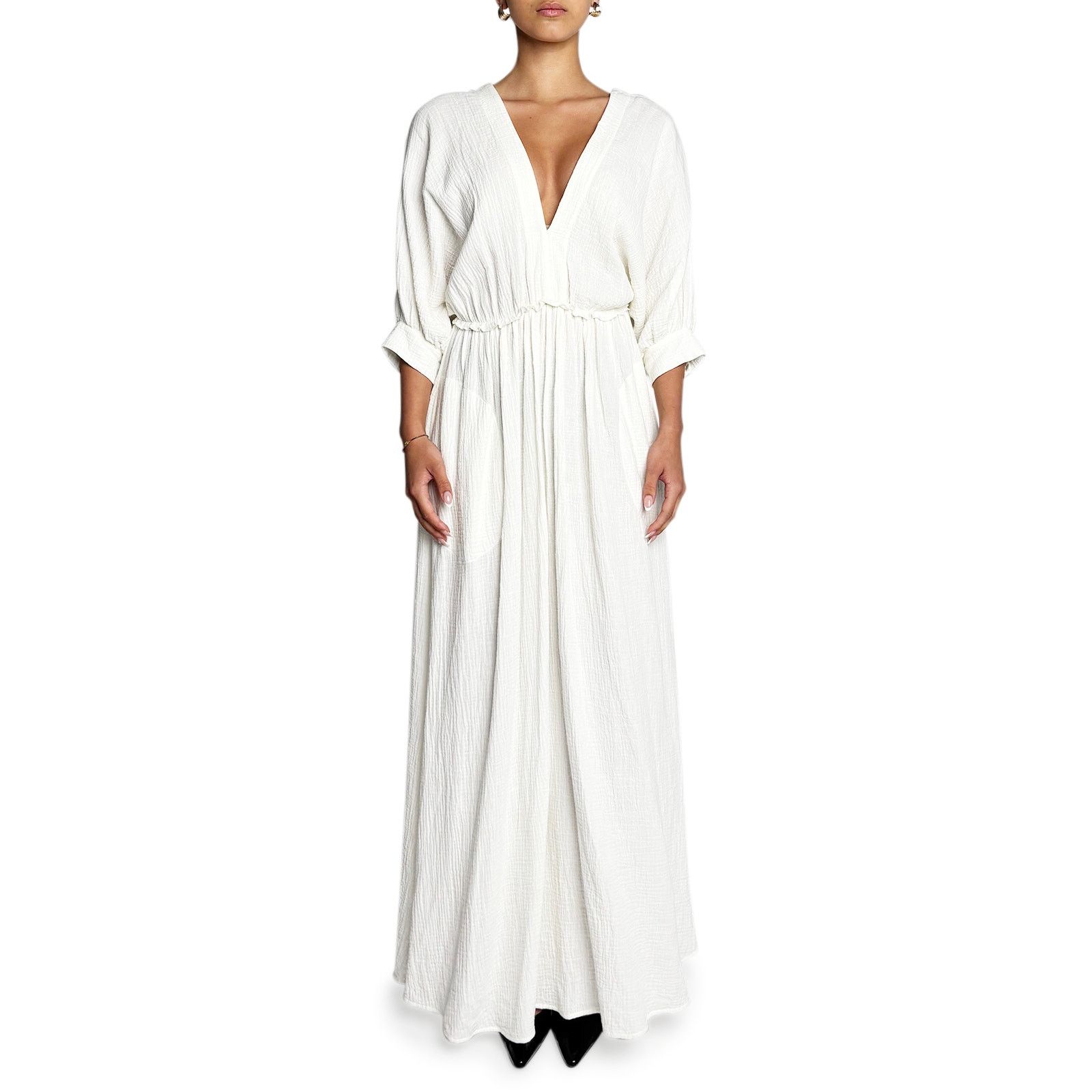 ERES Cream sundress Size M / US 6-8 / IT 42-44 - 1 Thumbnail