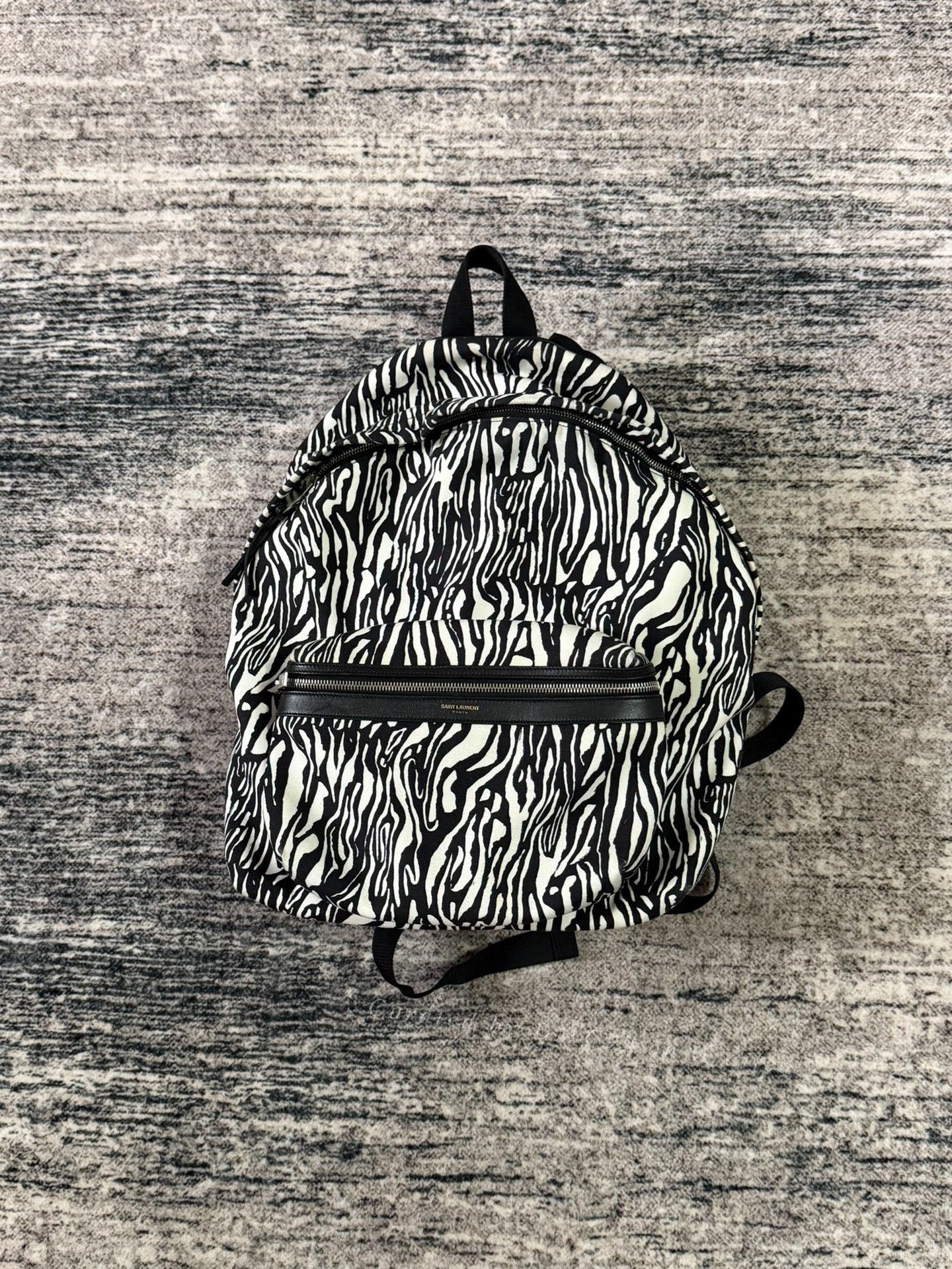 Saint Laurent Paris Saint Laurent YSL 16SS Zebra Print Backpack Size ONE SIZE - 1 Thumbnail