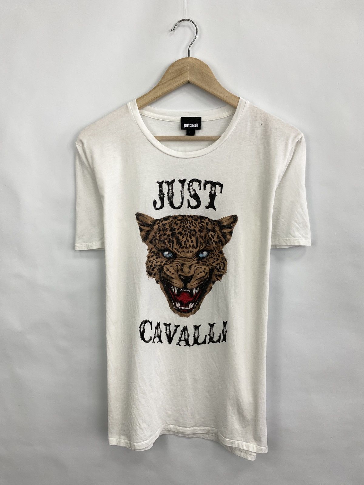 Just Cavalli × Roberto Cavalli Roberto Just Cavalli tiger t-shirt Size US M / EU 48-50 / 2 - 3 Thumbnail
