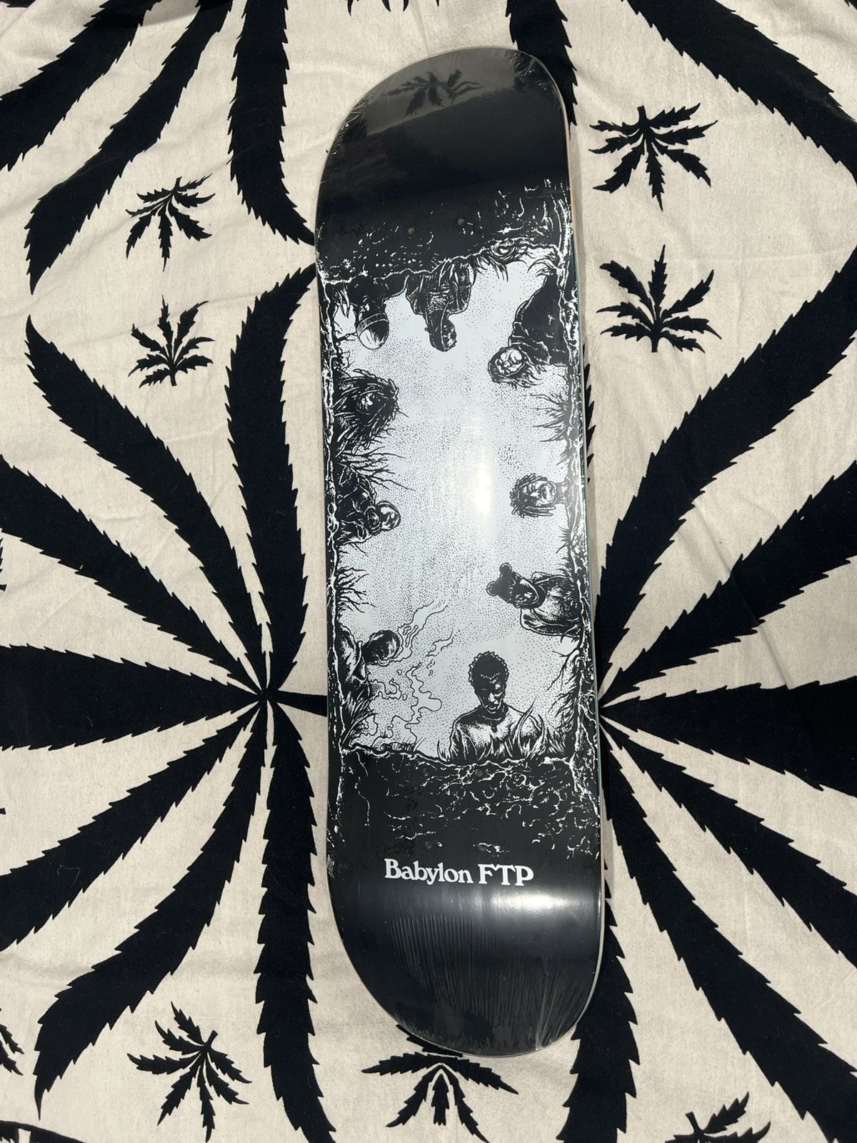 Fuck The Population FTP skateboard deck 8.5” | Grailed