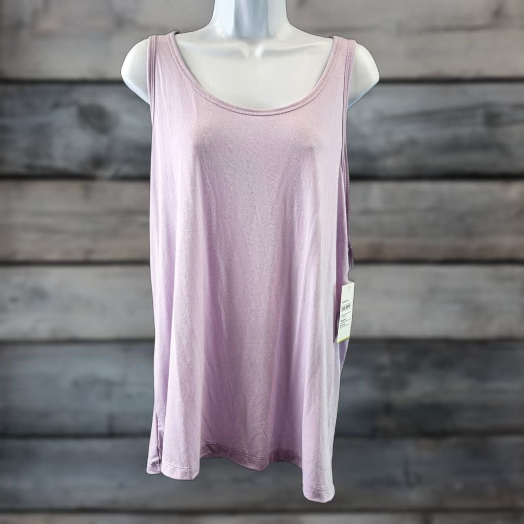 Old Navy Old Navy Active Womens Tank Top Solid Purple Racerback Rayon Blend Tank XL Purple Racerback Activewear Womens 2000s style Size XL / US 12-14 / IT 48-50 - 1 Thumbnail